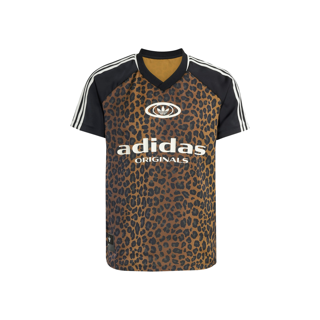(W) 아디다스 새틴 저지 멀티컬러 브론즈 스트라타 - KR 사이즈((W) Adidas Satin Jersey Multicolor Bronze Strata - KR Sizing) - 1