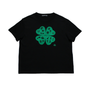 SANSI Lucky Clover T-Shirts M Black