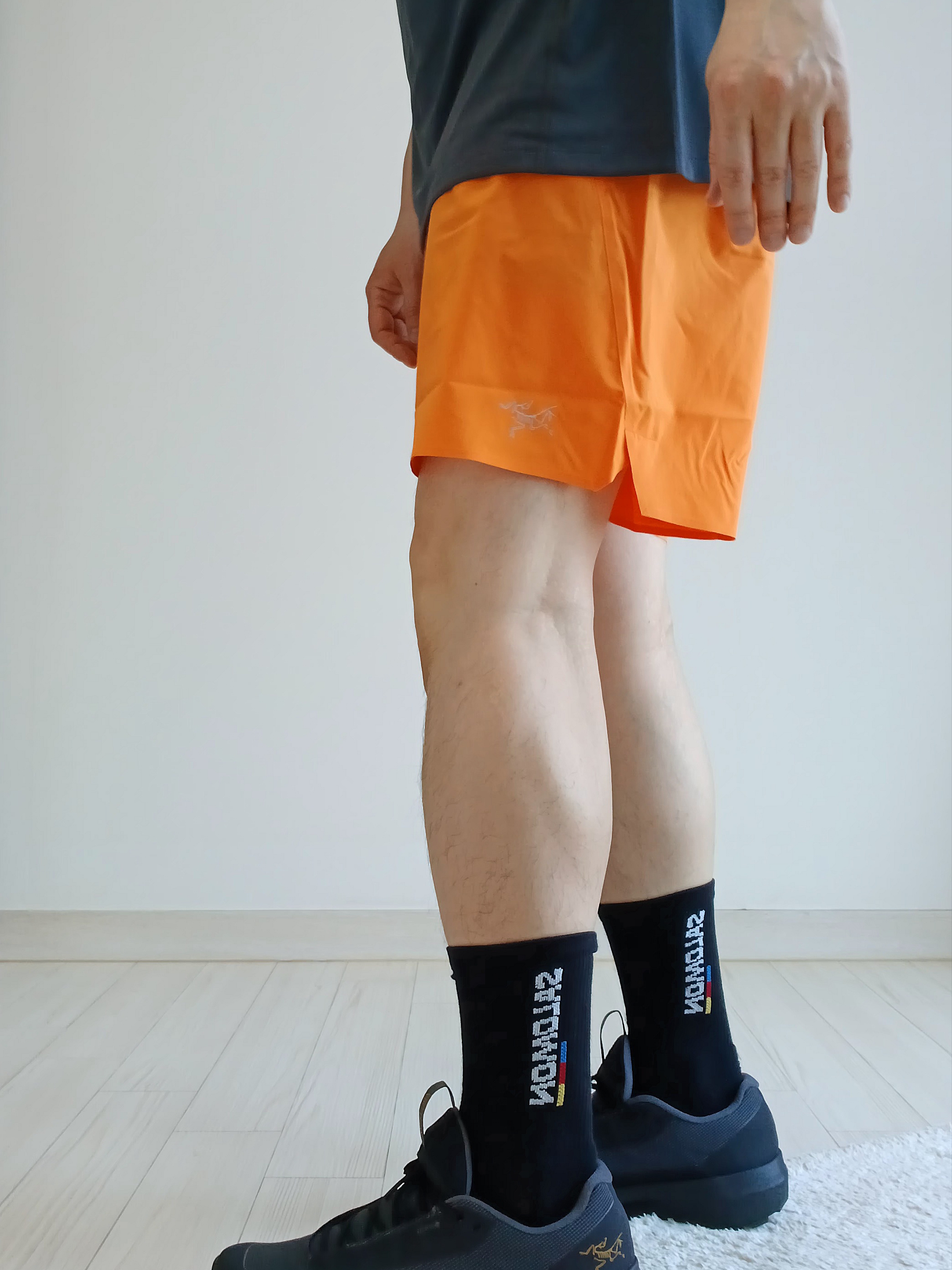 Arc'teryx Norvan Shorts 5 Inch Verve, Arc'teryx Norvan LD 4 GTX Black 착용 스타일 - 10