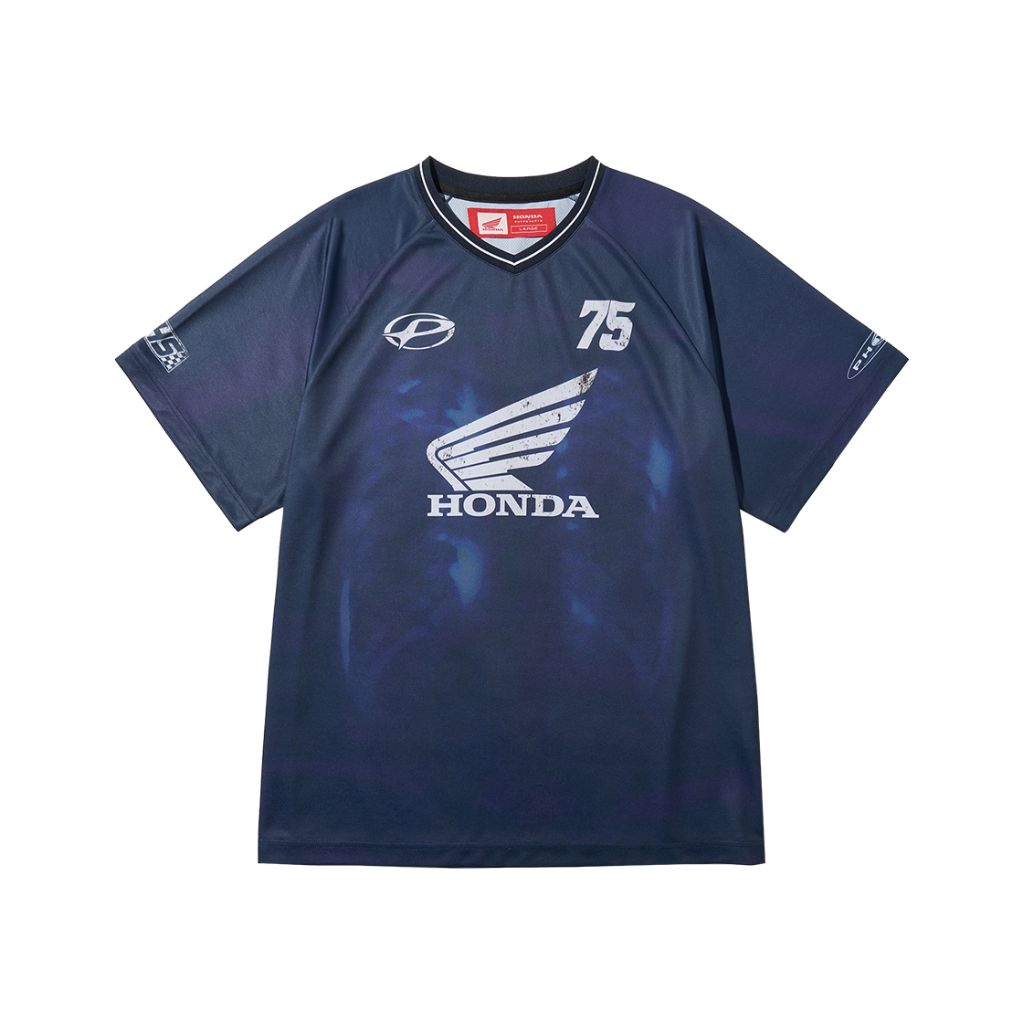 혼다 엑스레이 저지 숏슬리브 블루