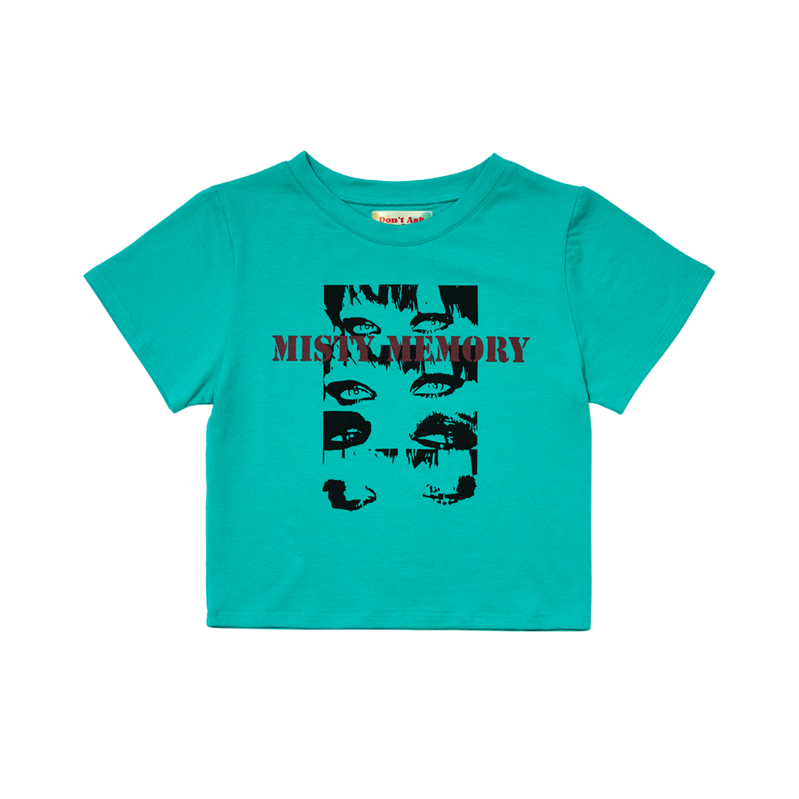 돈애스크마이플랜 미스티 메모리 크롭탑 민트(Don't Ask My Plan Misty Memory Crop Top - Mint) - 1
