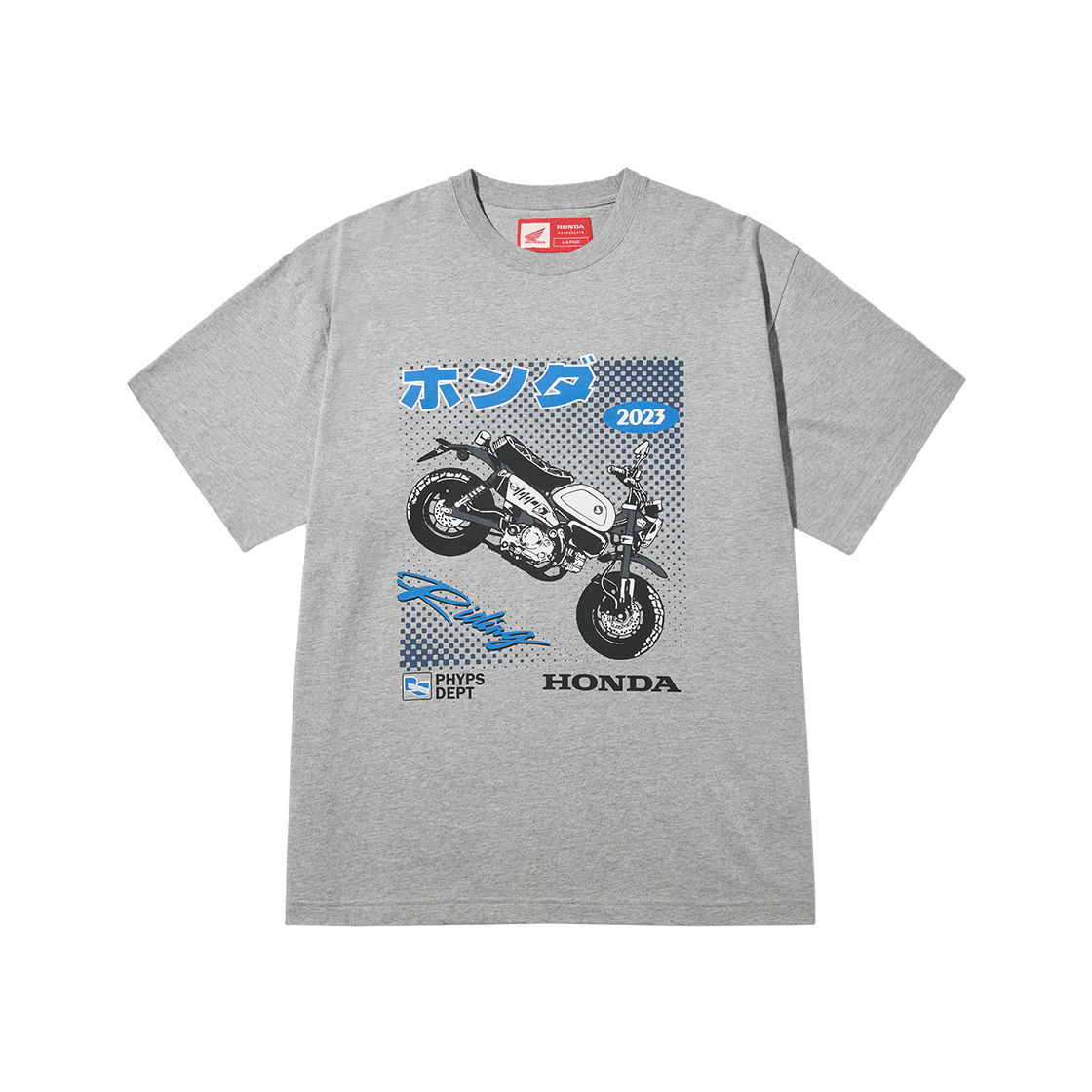 혼다 아니메 MONKEY 125 숏슬리브 그레이