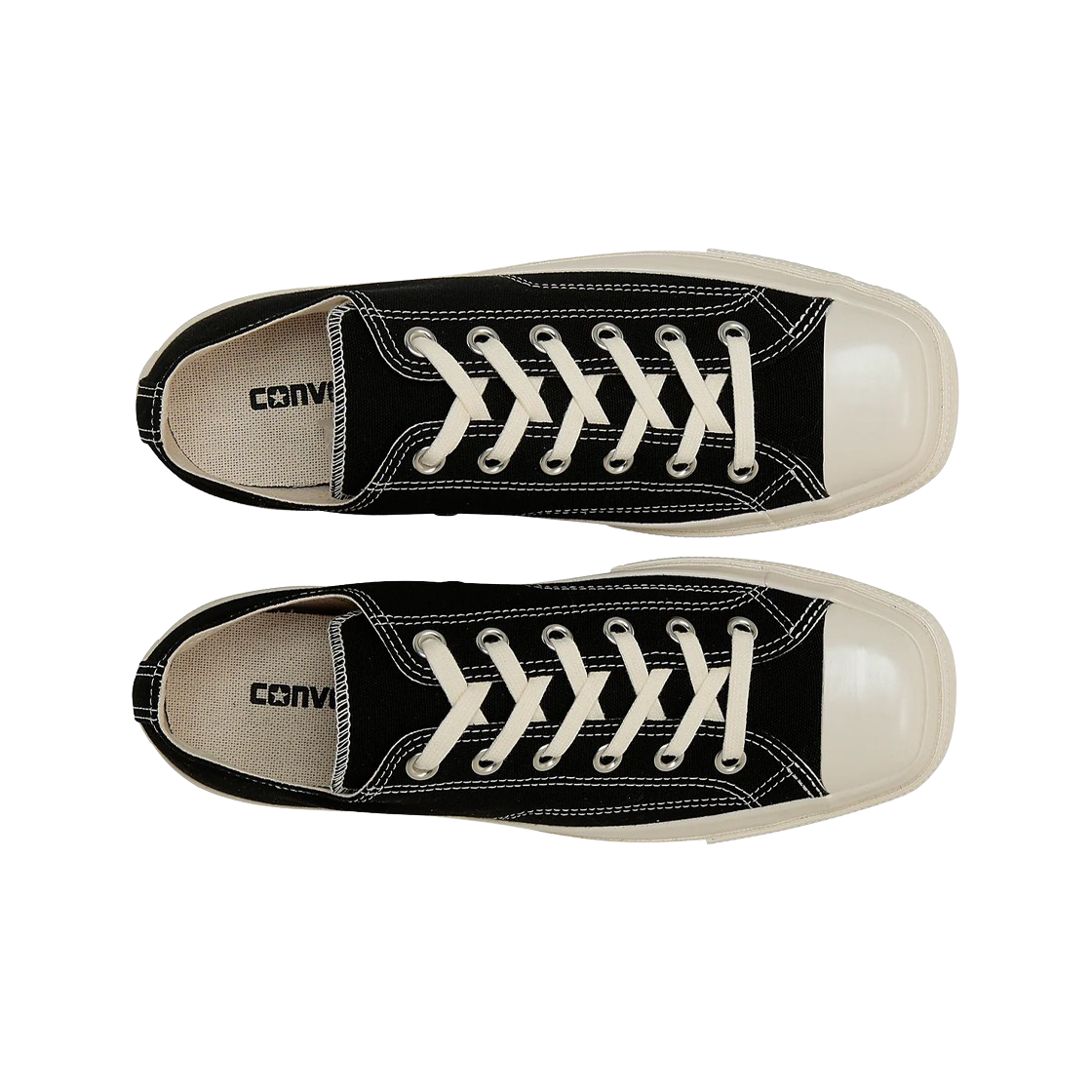 컨버스 척 테일러 올스타 스퀘어 토 로우 블랙(Converse Chuck Taylor All Star Square Toe OX Black) - 2