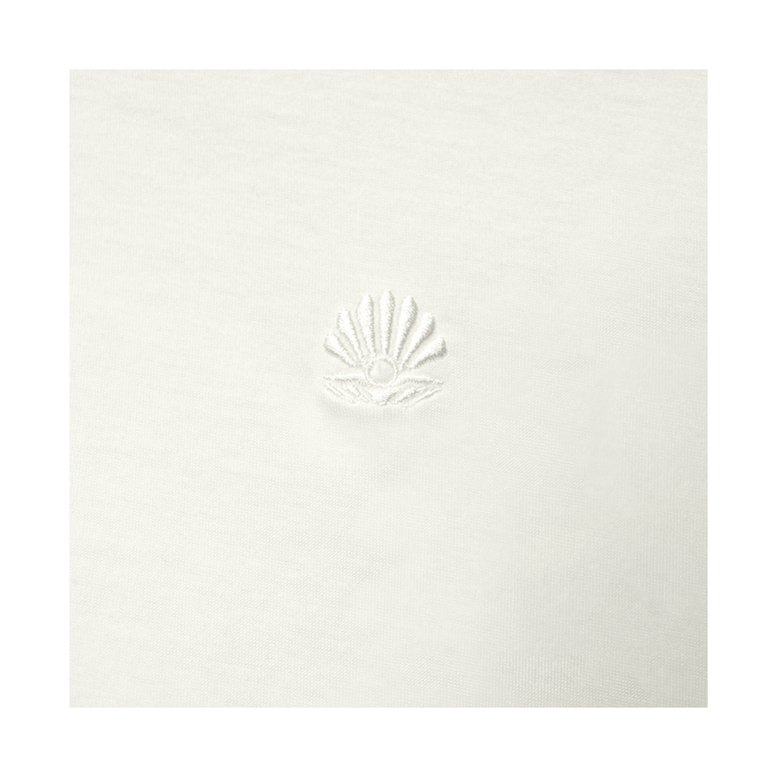 산시 산시 쉘로고 레이스 티셔츠 화이트(SANSI Shell Logo Lace T-Shirts White) - 3