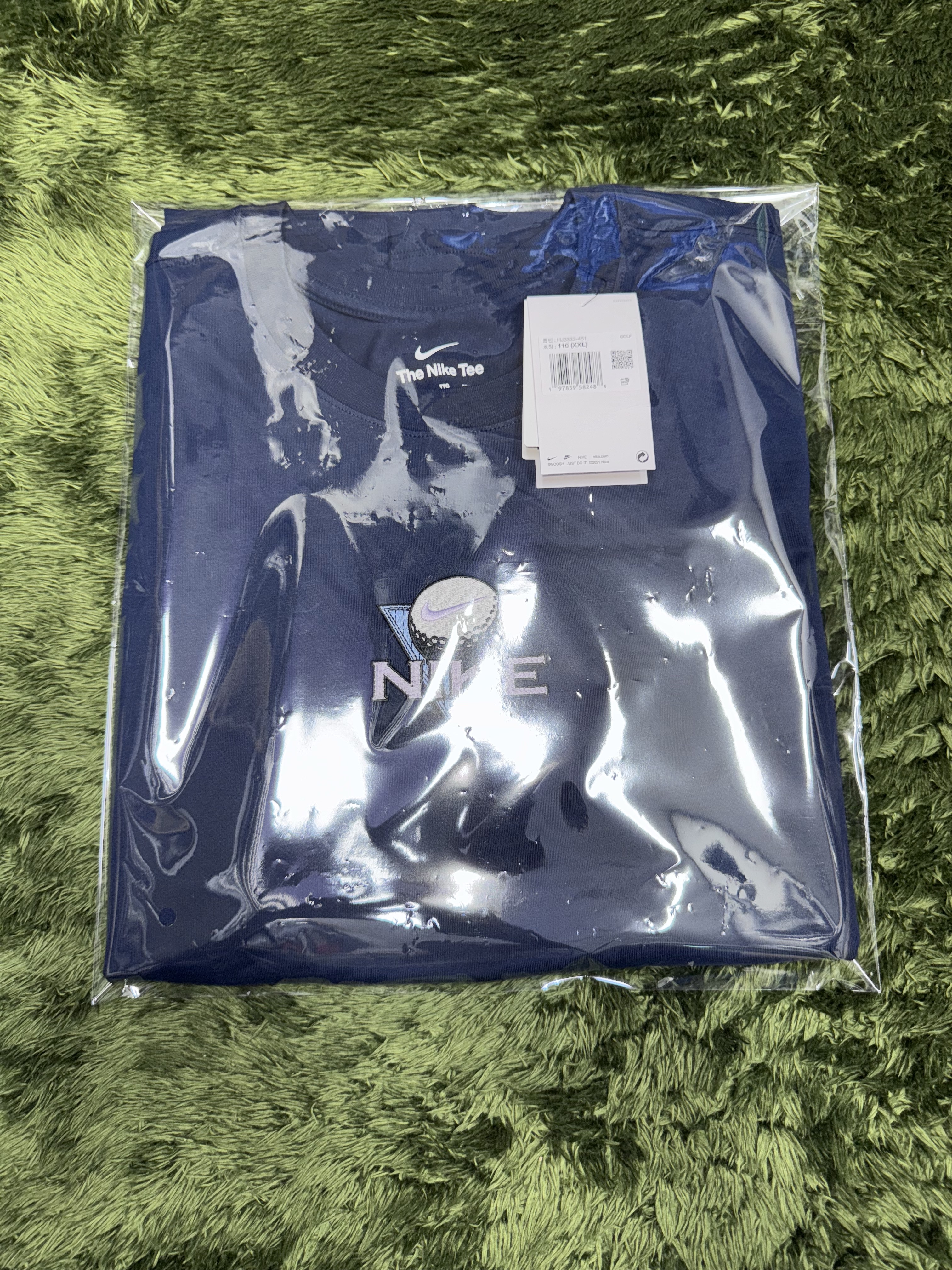 Nike Golf T-Shirt Obsidian - Asia 착용 스타일 - 9