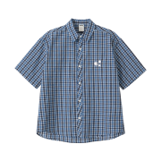 DANDEL Bluebell Check Shirt Blue