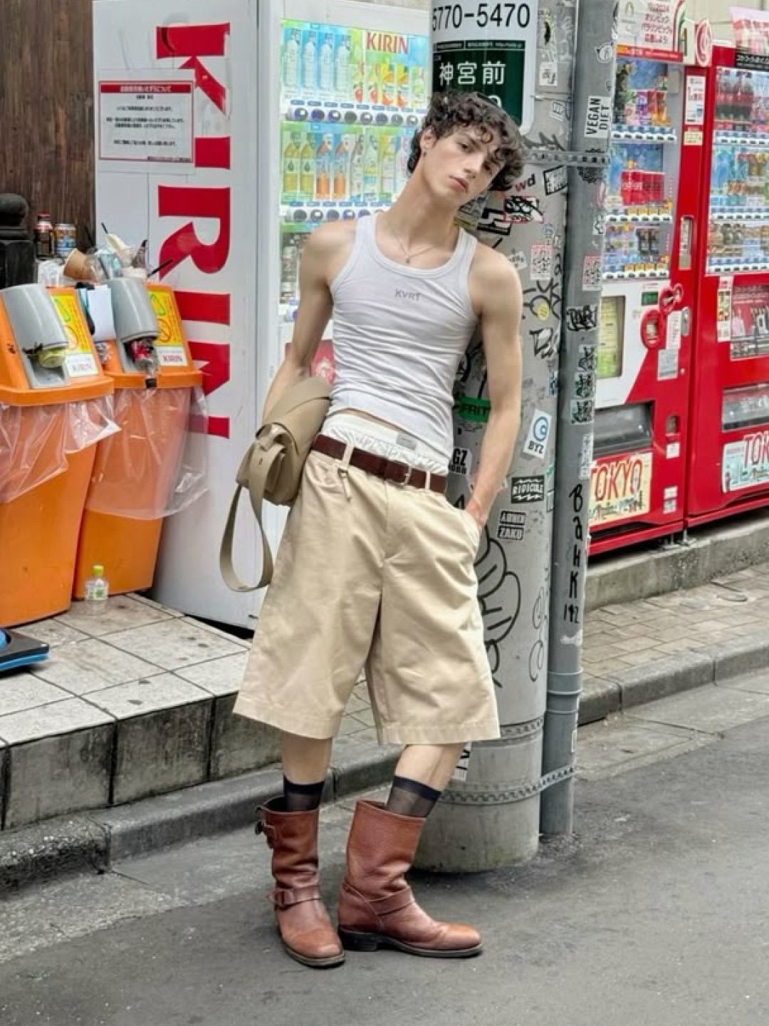 Dickies Loose Fit 13 Inch Flat Front Work Shorts Black, Supreme x Nike Denim Short Indigo - 24SS 착용 스타일 - 4