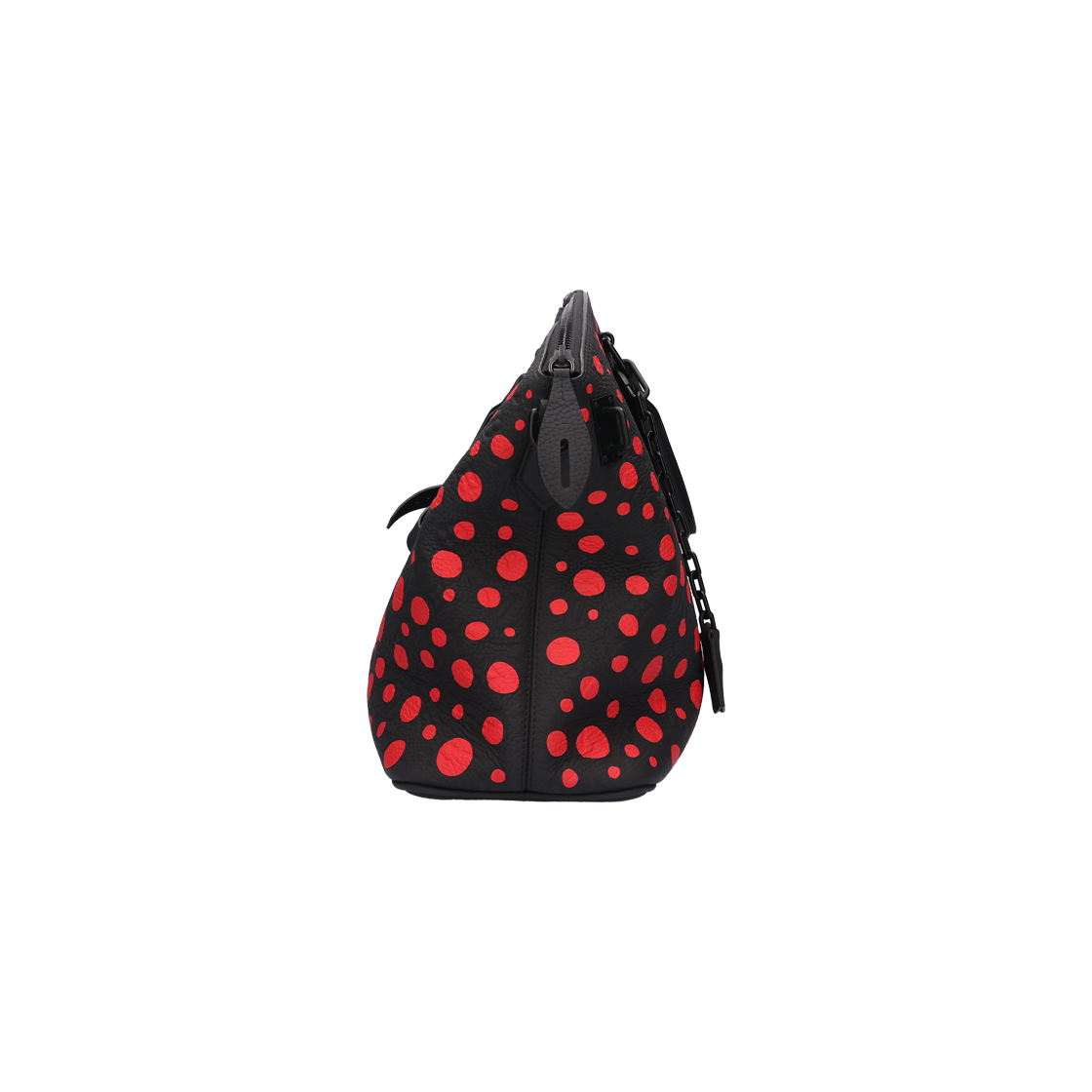 ITFNUGQF98LK LOUIS VUITTON x Yayoi Kusama Lock It Leather Black Red - #2