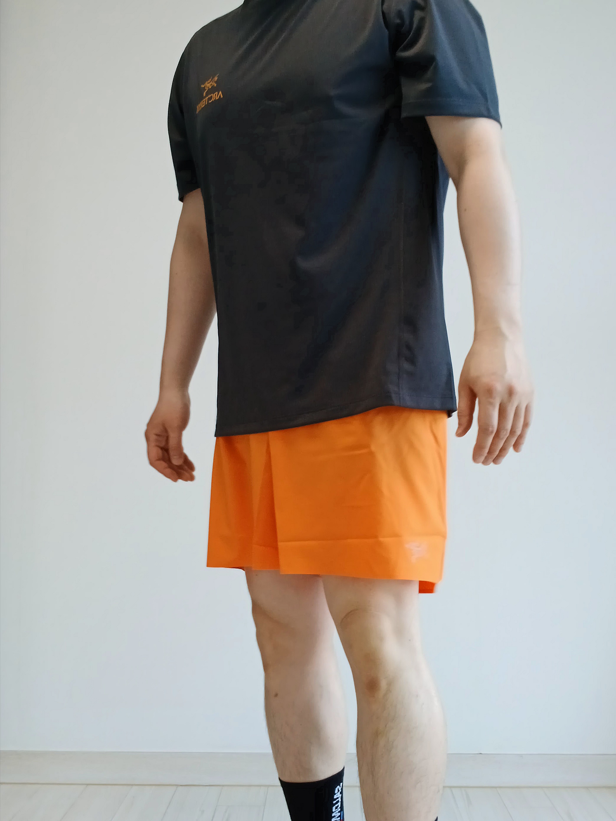 Arc'teryx Norvan Shorts 5 Inch Verve, Arc'teryx Norvan LD 4 GTX Black 착용 스타일 - 8