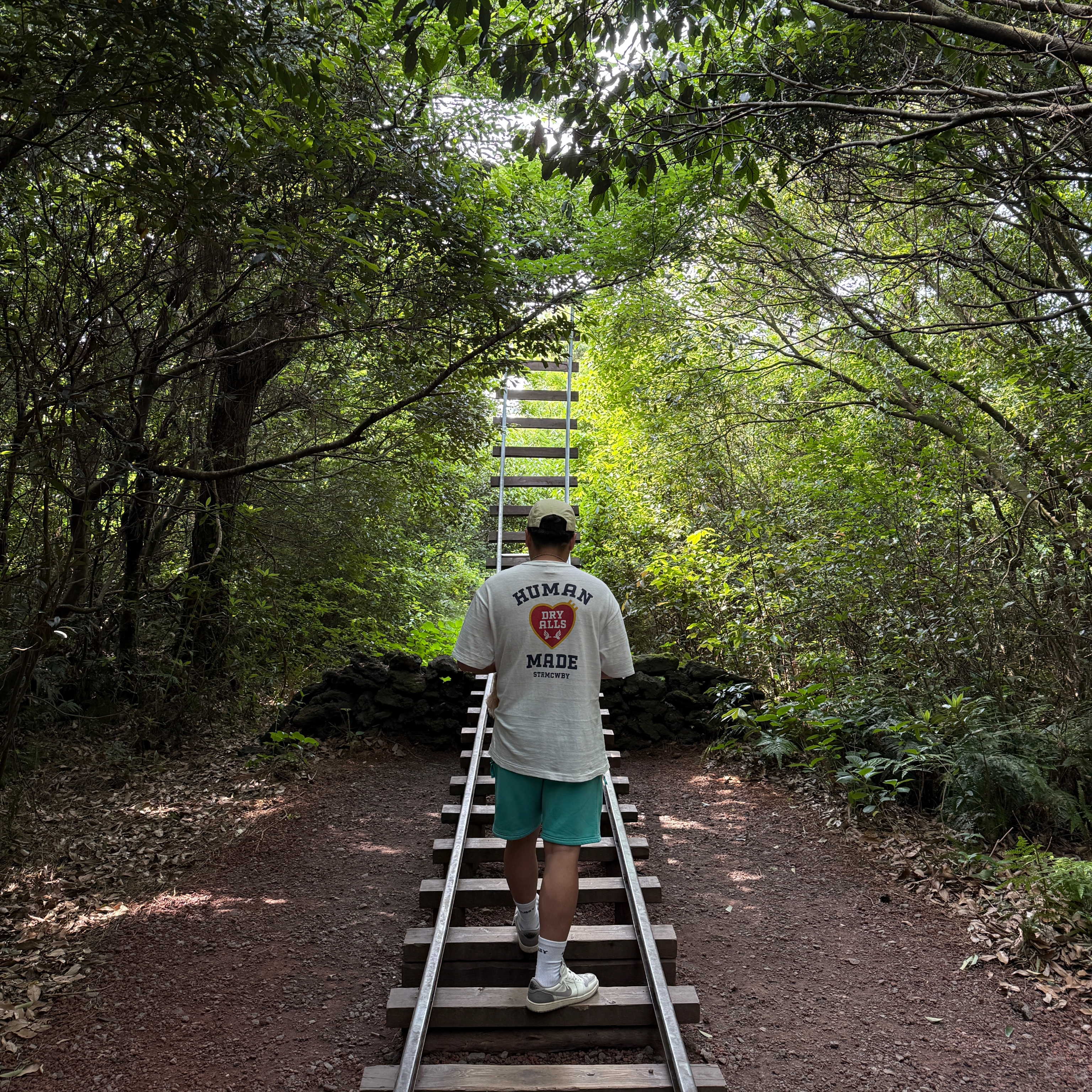 Human Made Graphic T-Shirt #07 White 착용 스타일