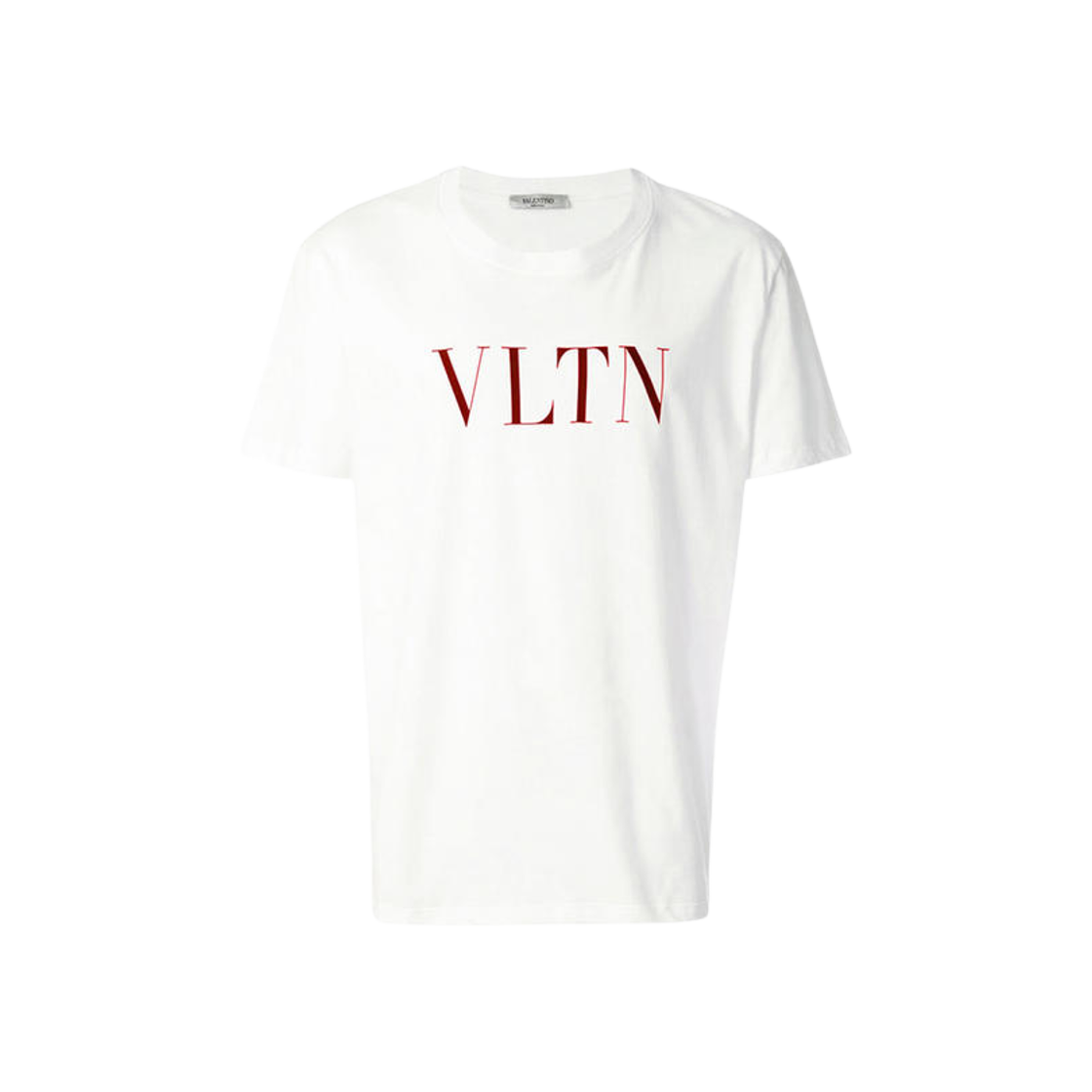 MG10V3LE0BO Valentino VLTN Logo Print T-Shirt White