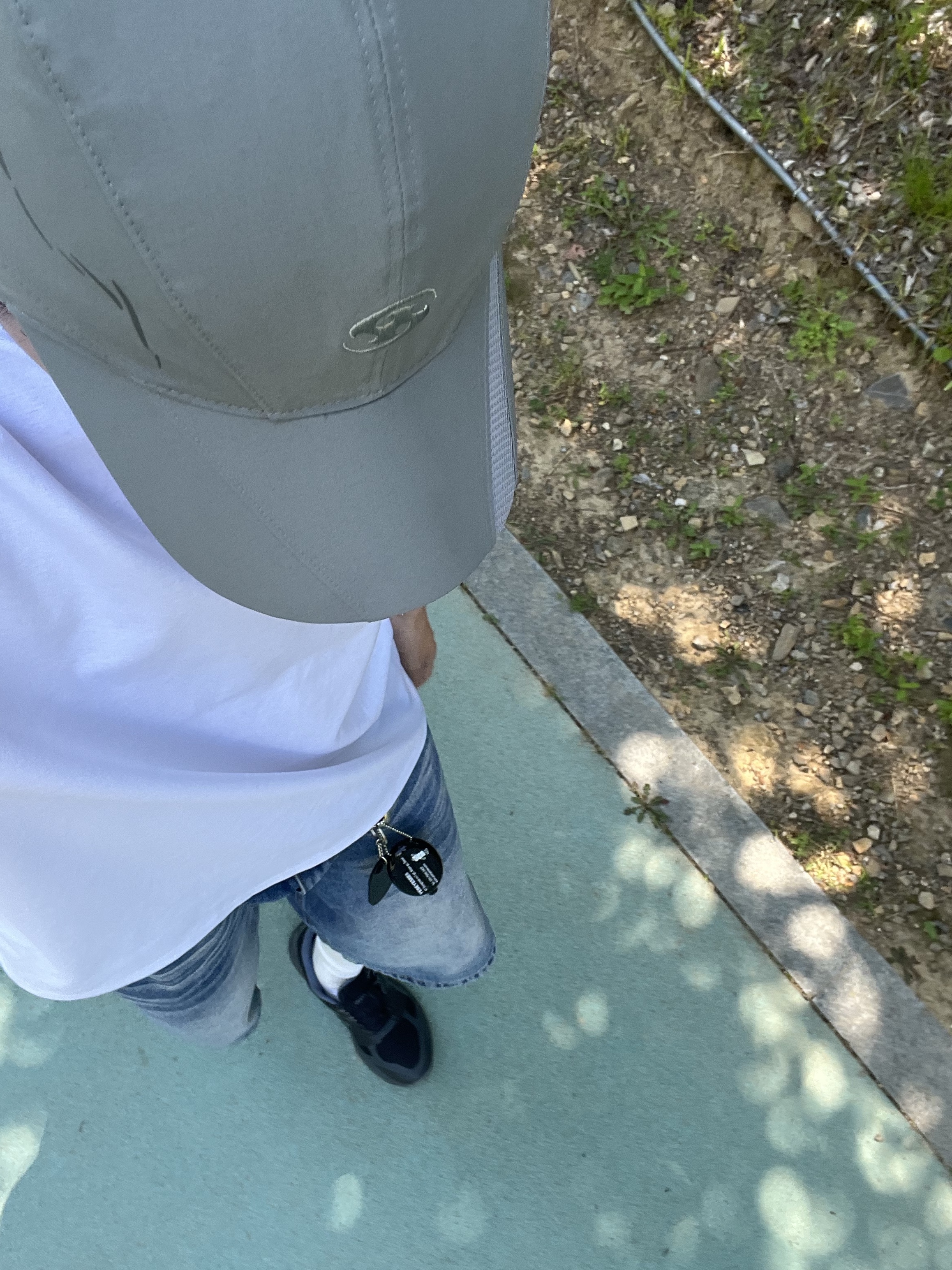 Hatchingroom Stone Ball 3way Bracelet, Asics x Sansan Gear Gel-Terrain Phantom Moon Mist 착용 스타일 - 5