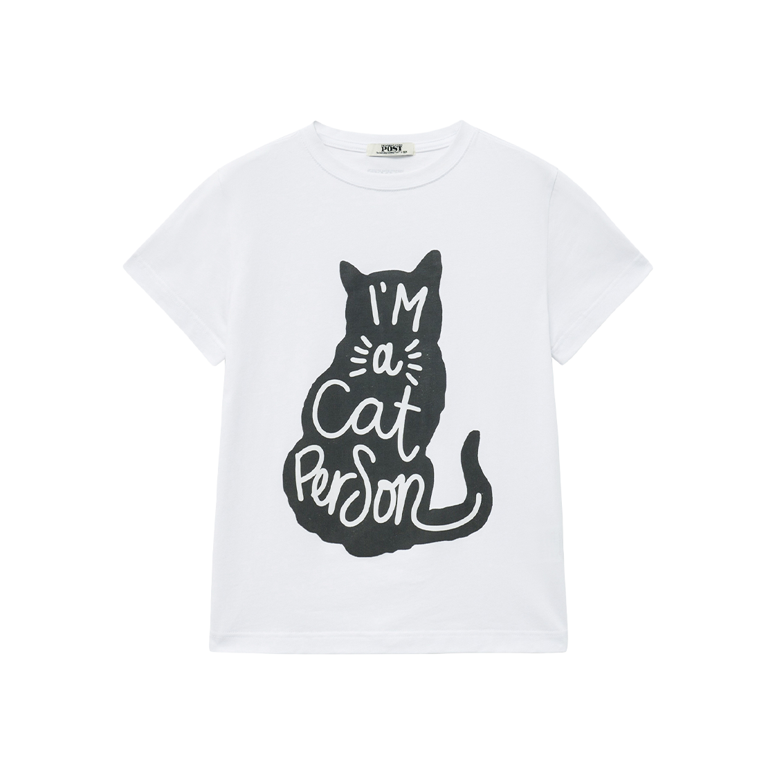 더 새터데이 이브닝 포스트 캣 러버 티셔츠 화이트(The Saturday Evening Post Cat Lover T-Shirt_White) - 1