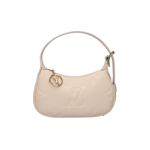 ITNJ73N7IS36 LOUIS VUITTON Mini Moon Daily Shoulder Bag Monogram Empreinte Creme