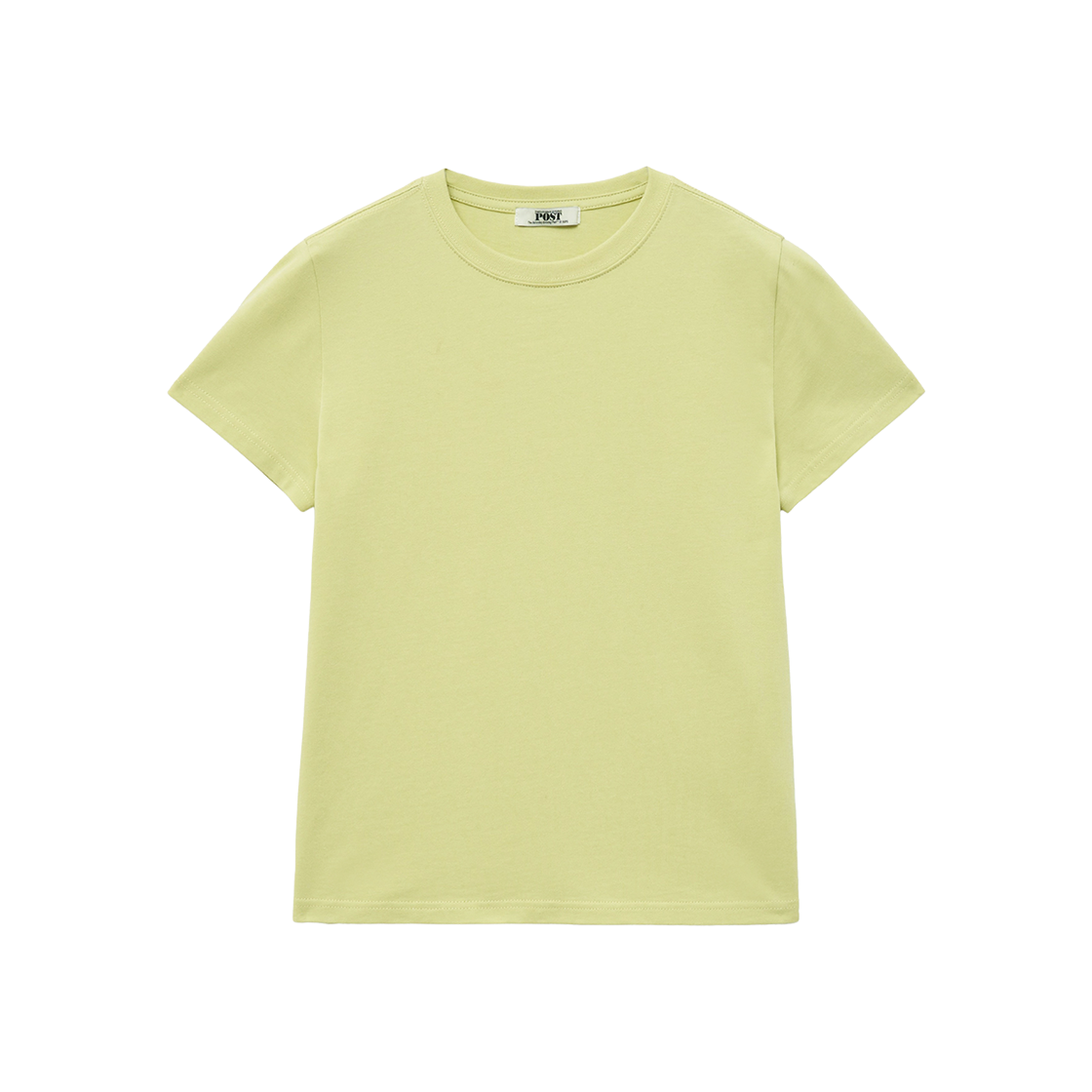 더 새터데이 이브닝 포스트 수피마 코튼 레귤러핏 티셔츠 라임(The Saturday Evening Post Supima Cotton Regular Fit T-Shirt_Lime) - 1