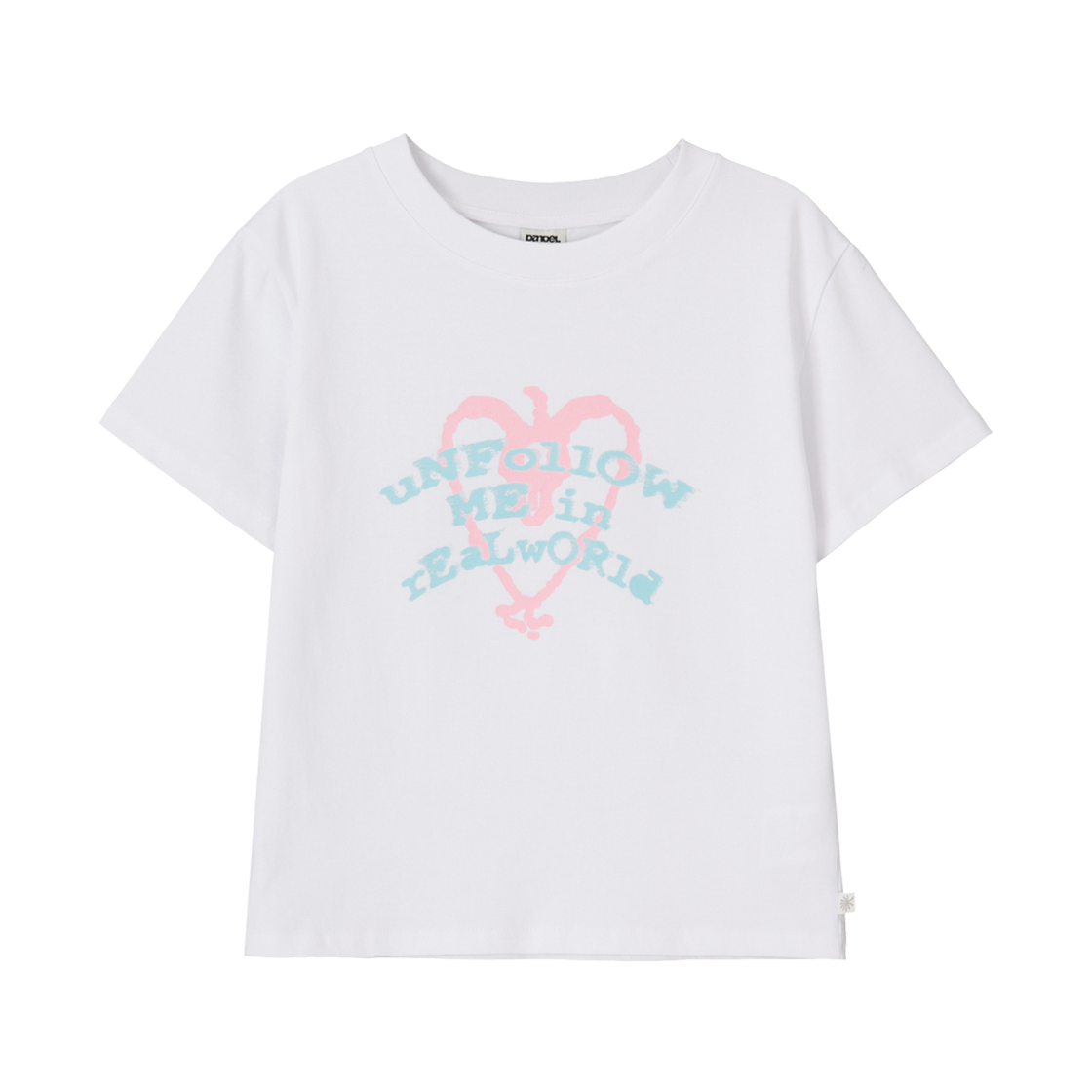 ★DANDEL★ DD unfollow me tee WHITE DANDEL Unfollow Me Te STYLE | KREAM
