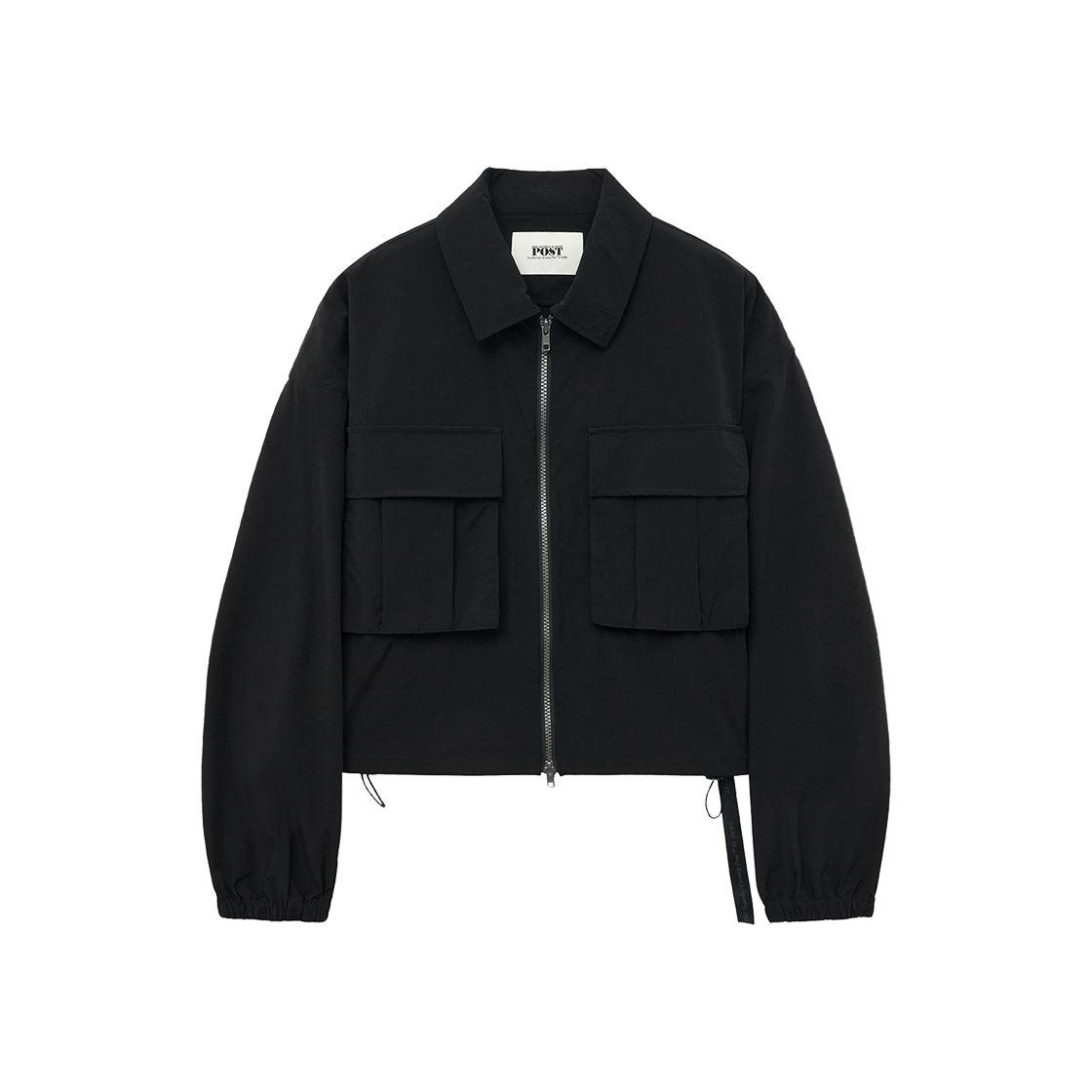 SFS1JK201ACH The Saturday Evening Post Cropped Jacket_Charcoal - 대표 이미지 #1