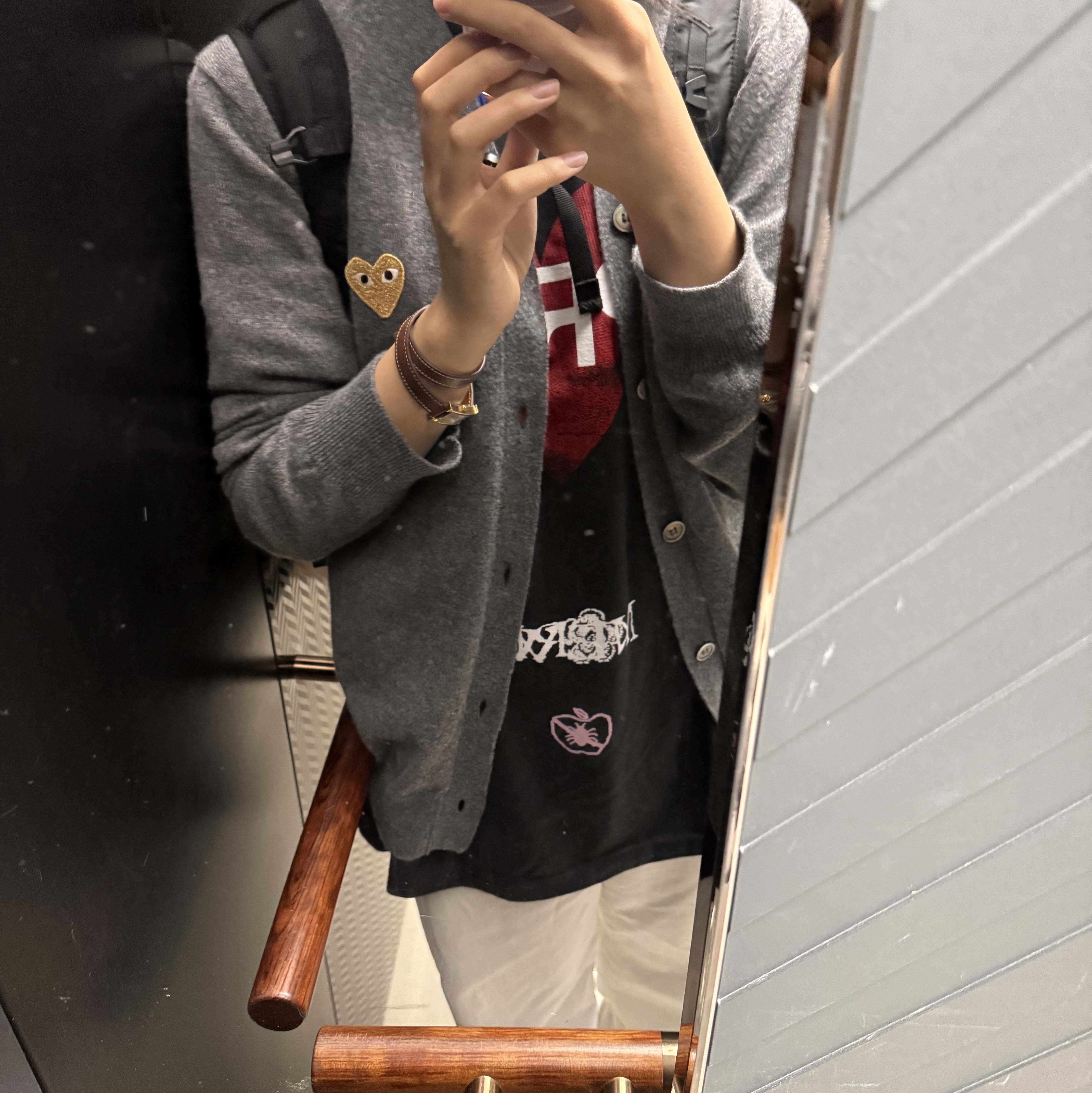 Supreme Announcing T-Shirt Black - 25SS 착용 스타일
