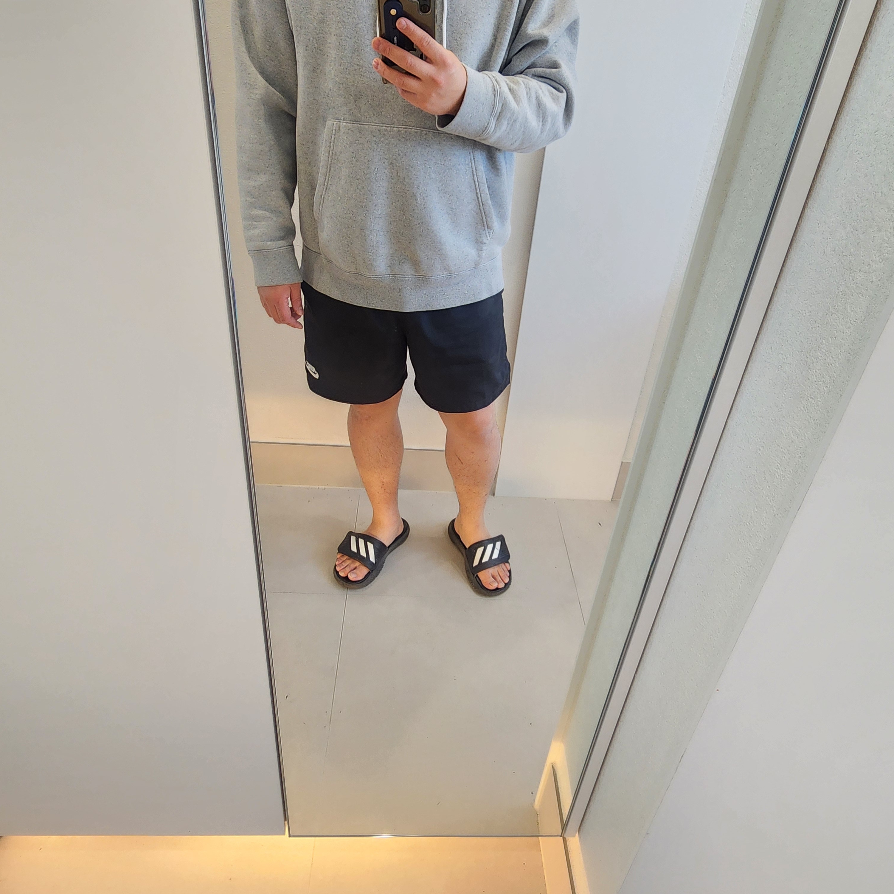 Nike NSW Woven Shorts Black - Asia 착용 스타일