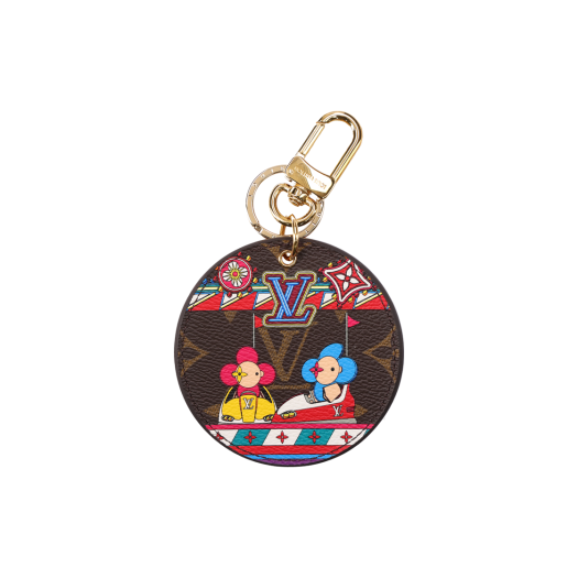 ITFN2BISG2IQ LOUIS VUITTON Porte-cles Vivienne Bag Charm Leather