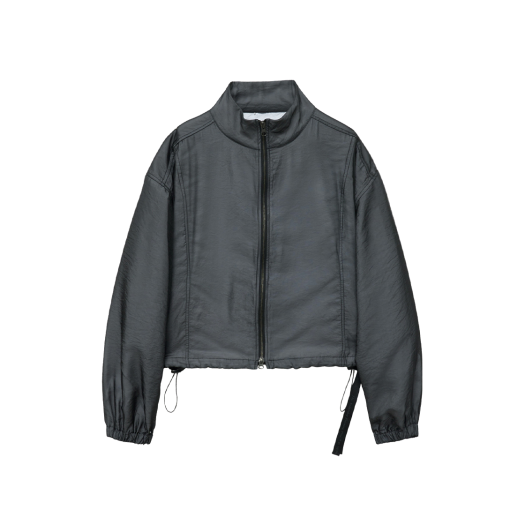 SFS1JK204ABK The Saturday Evening Post Sheer Jacket_Black