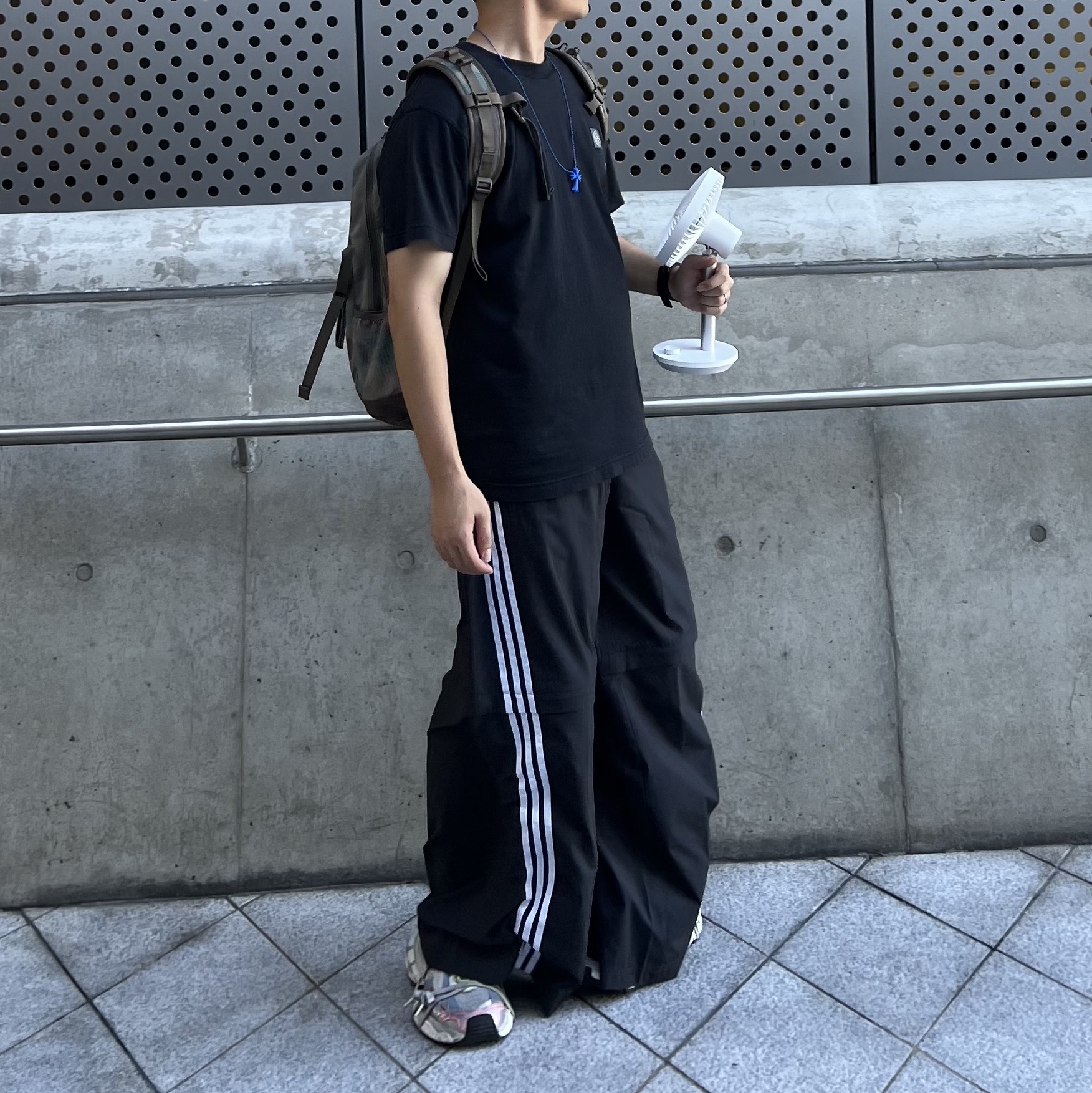 Chrome Hearts Silichrome CH Cross Pendant Blue 2023, Supreme Backpack Woodland Camo - 24SS 착용 스타일