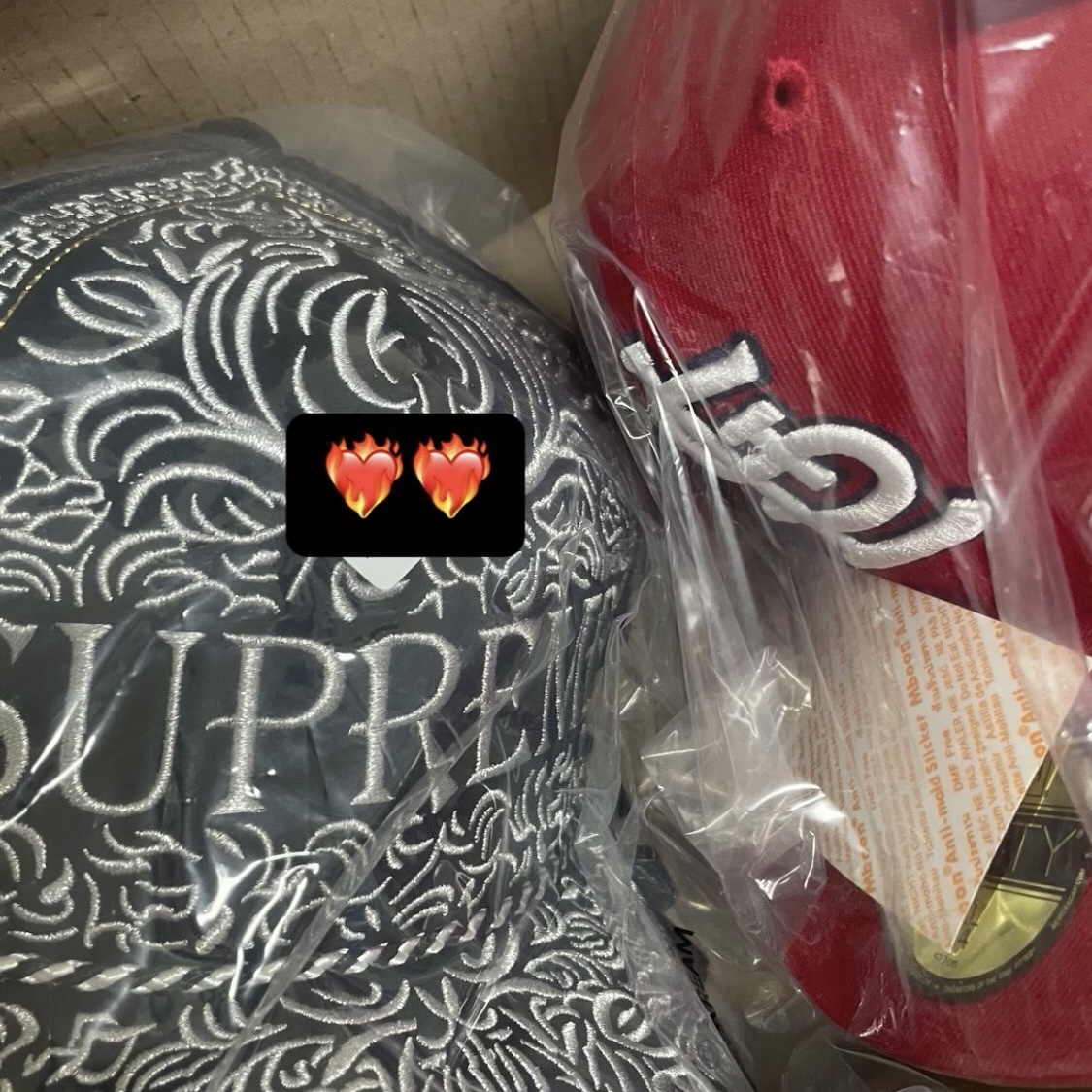 Supreme Vaquero Mesh Back 5-Panel Black - 25SS 착용 스타일