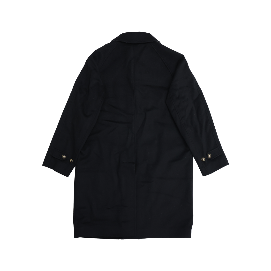 ITB9W3FCOS6H Burberry TB Coat in Black Cashmere - #2