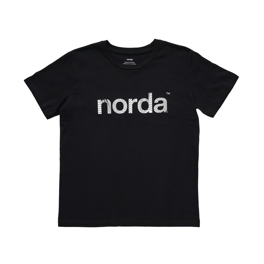 노다 릴리프 티셔츠 블랙(Norda Relief T-Shirts Black)