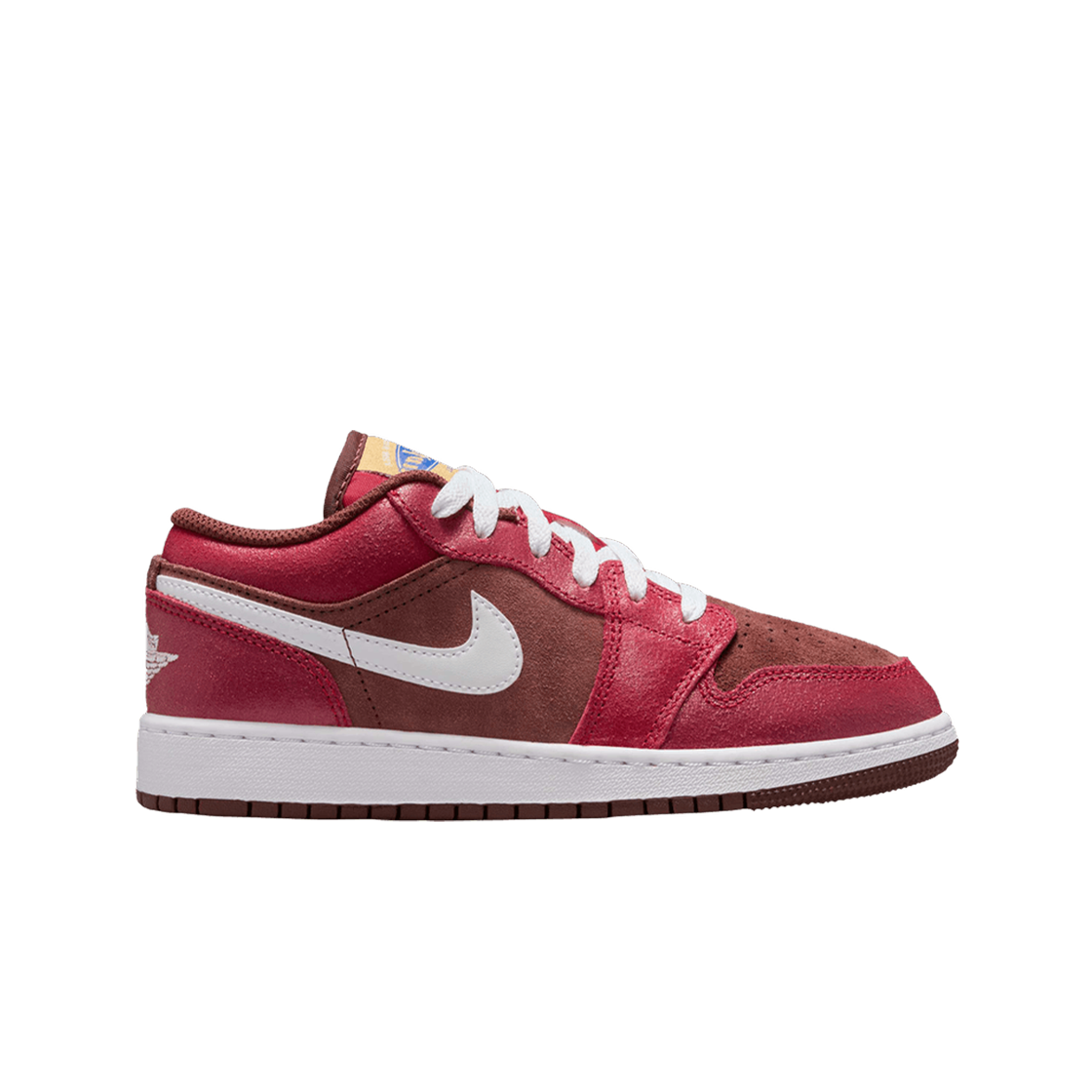 (GS) 조던 1 로우 SE 브레드 버터 팀 레드 버건디 크러쉬((GS) Jordan 1 Low SE Bread Butter Team Red Burgundy Crush)