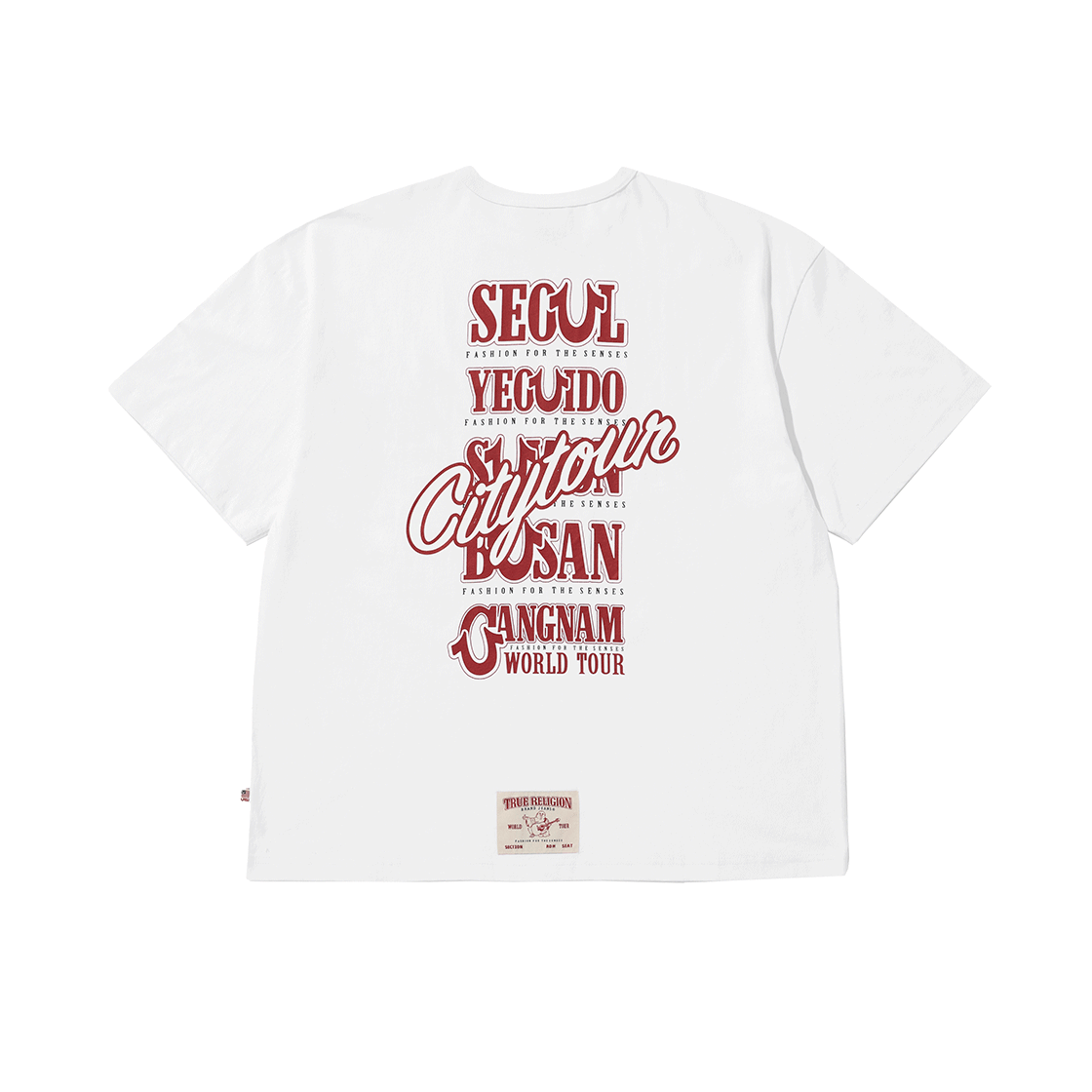 트루릴리젼 시티 투어 숏 슬리브 화이트(True Religion City Tour Short Sleeve White)