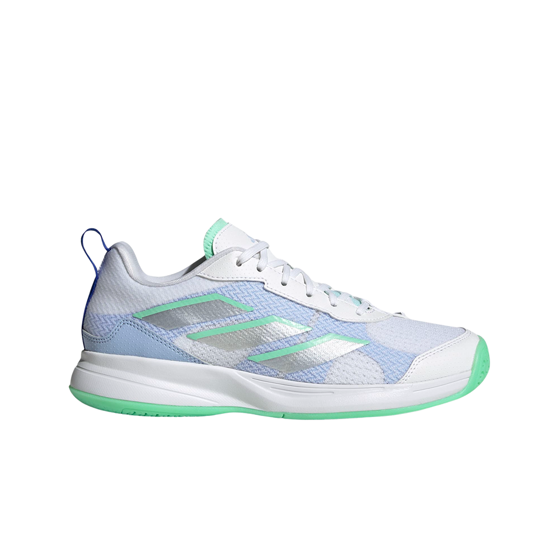 HP5272 (W) Adidas Tennis Avaflash Low Cloud White Silver Metallic