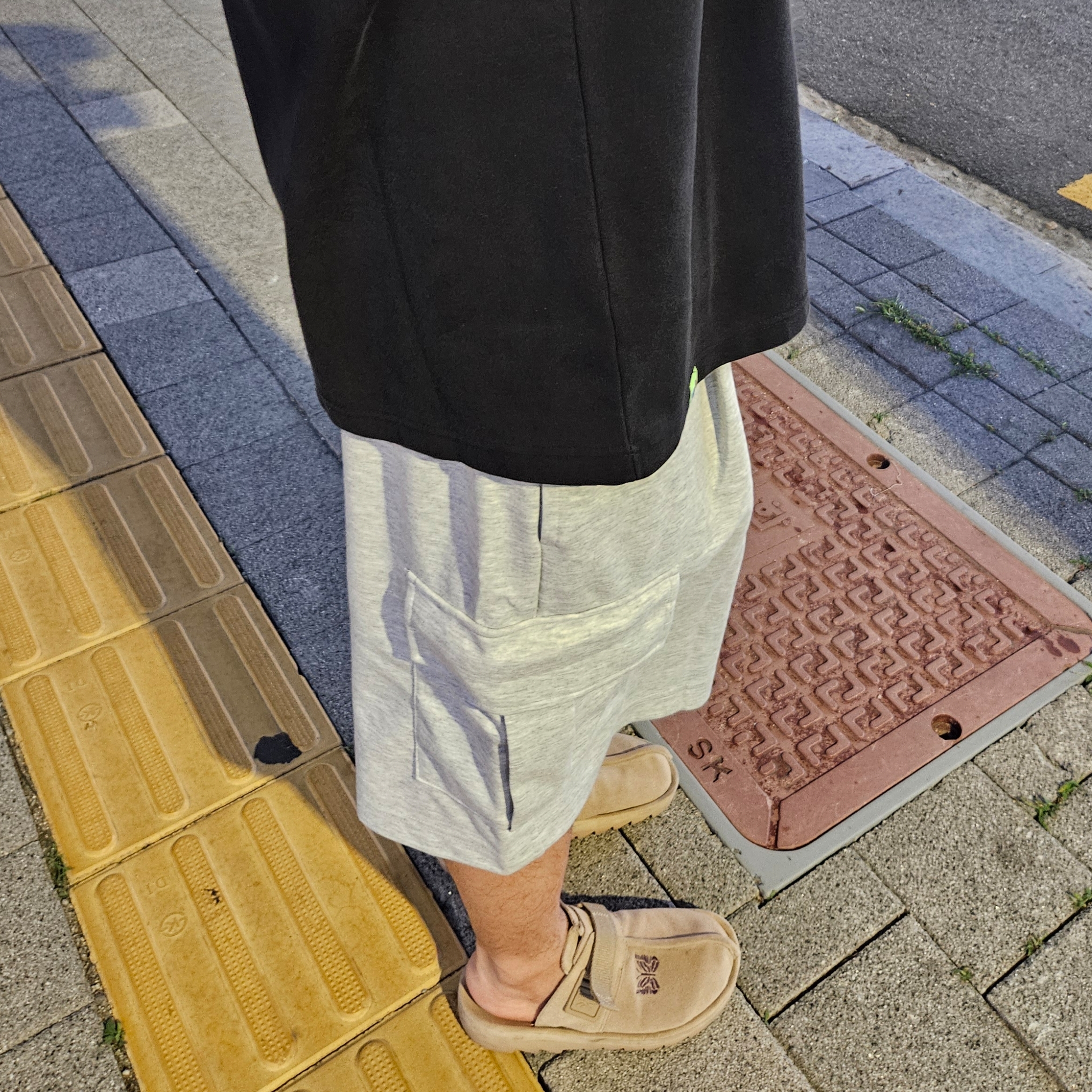 Reebok x Needles Beatnik Beige 착용 스타일