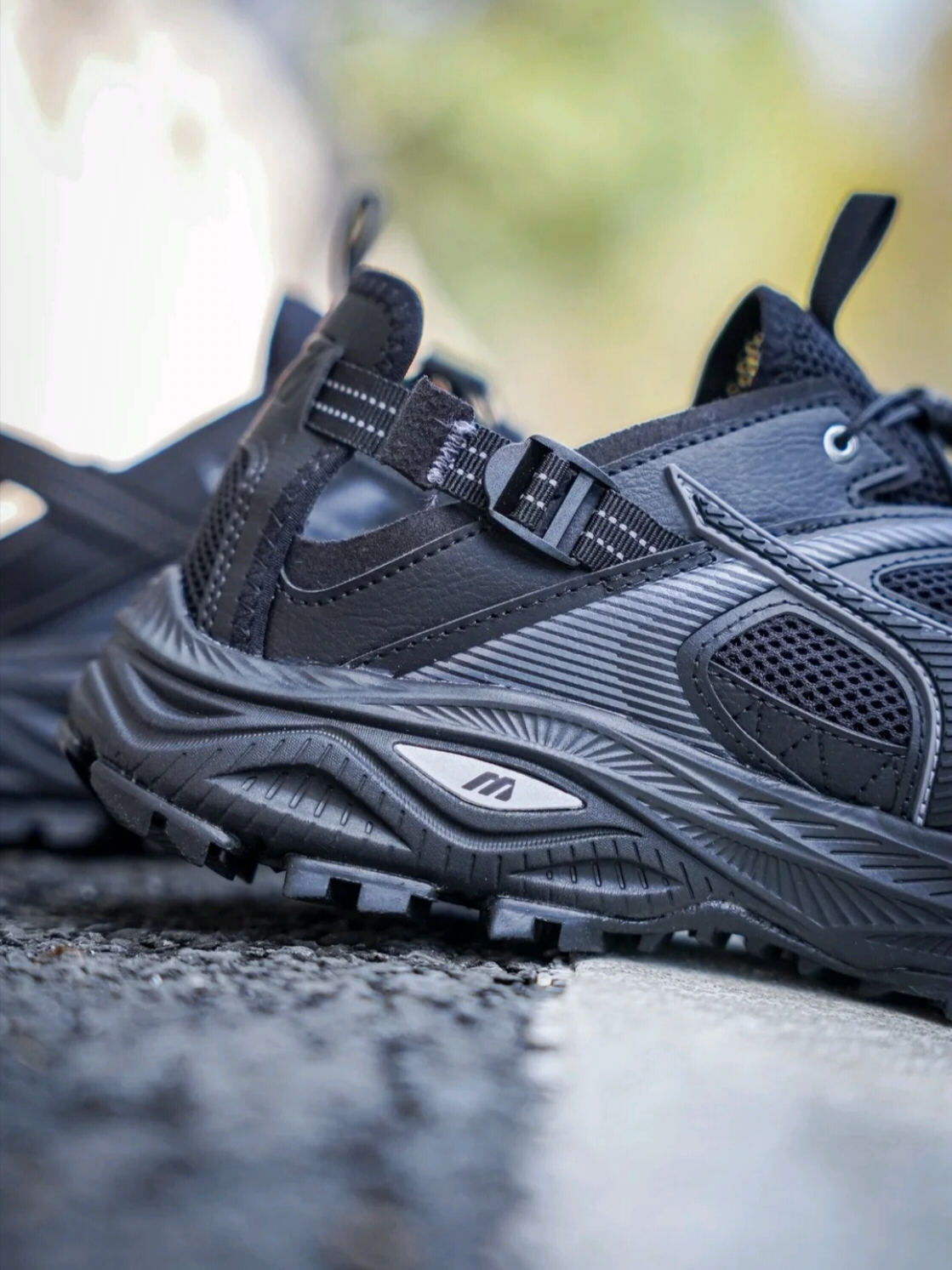 Mizuno Racer Trail SE Black 착용 스타일