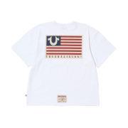 True Religion TR Old Glory Short Sleeve White