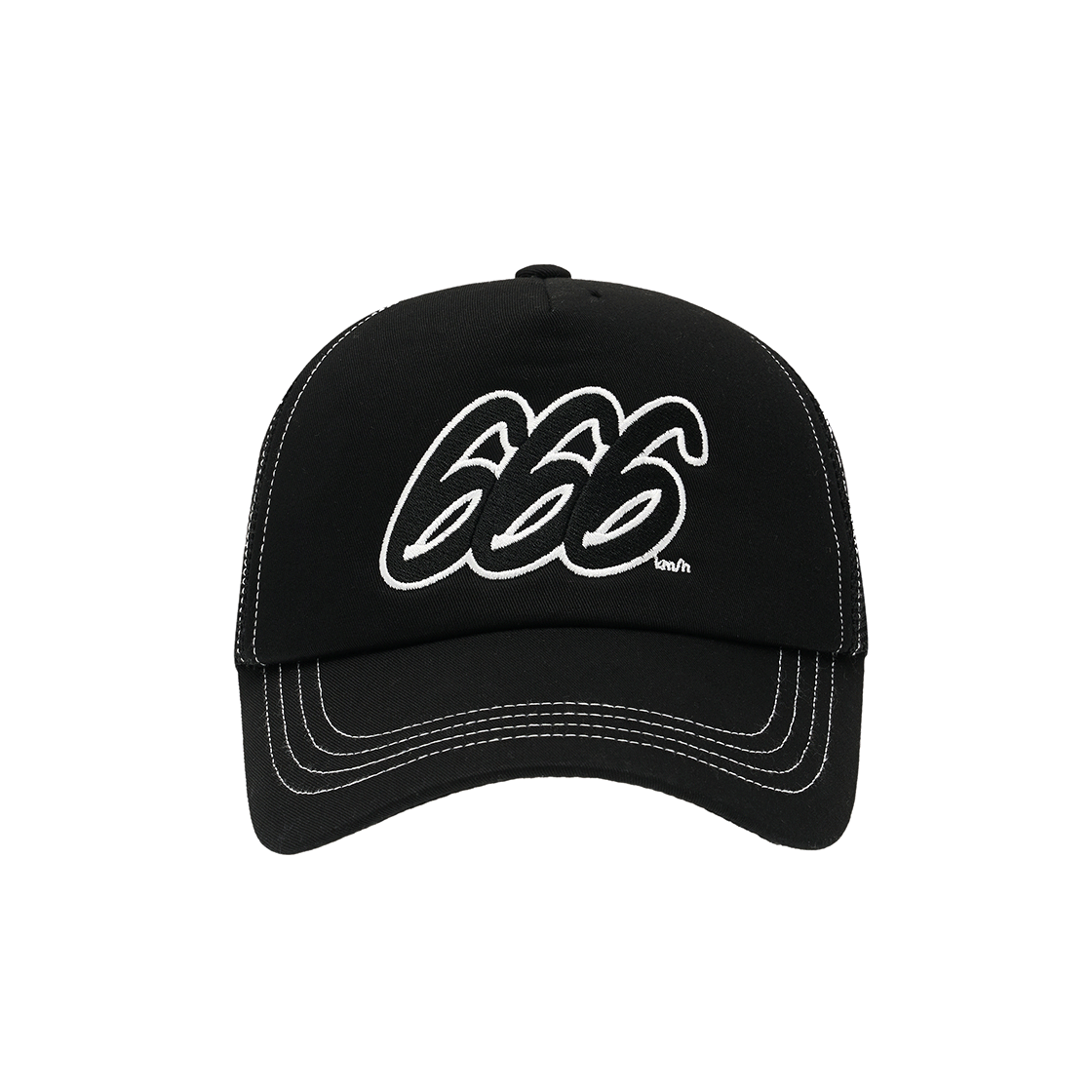 TRA2ACU007BBK True Religion Speed Limit 666 Cap Black