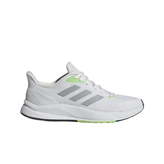(W) Adidas X9000L1 Crystal White Silver Metallic