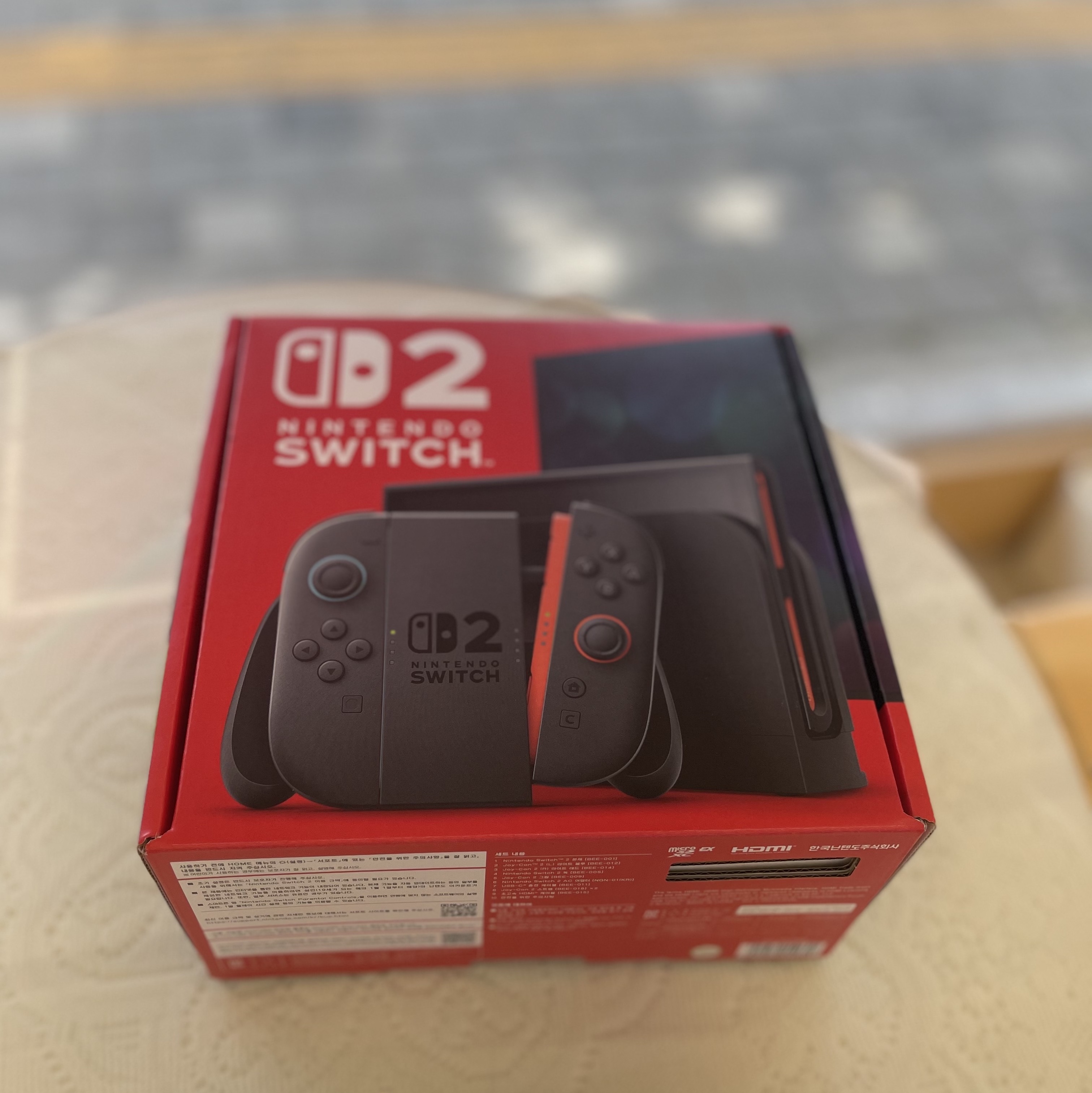 Nintendo Switch 2 Black (Korean Ver.) 착용 스타일