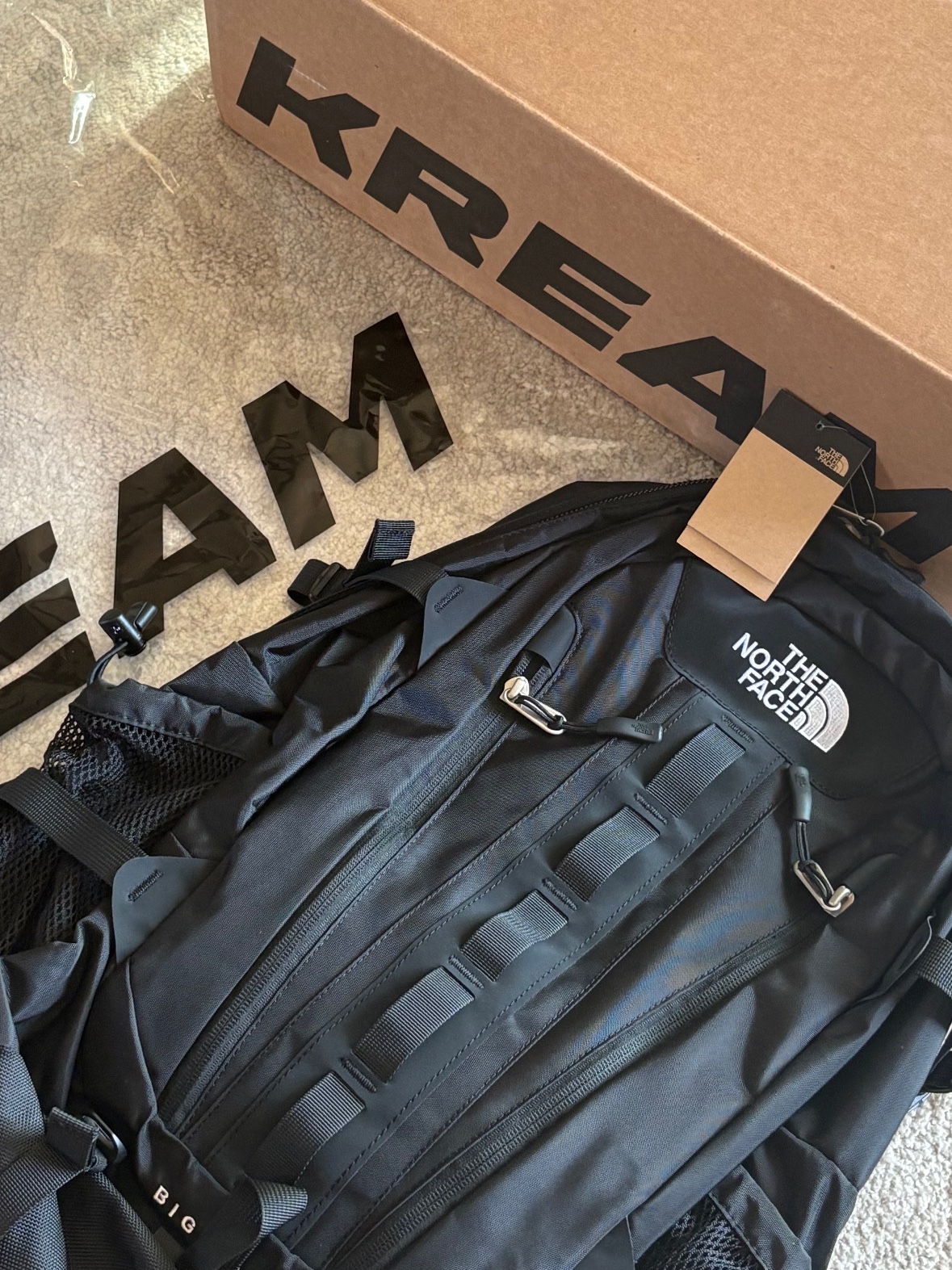 The North Face Big Shot Black 착용 스타일