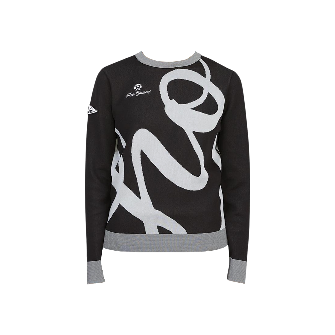 HHW-2A-AB51 (W) Horn Garment Golf Wear Sweater Black