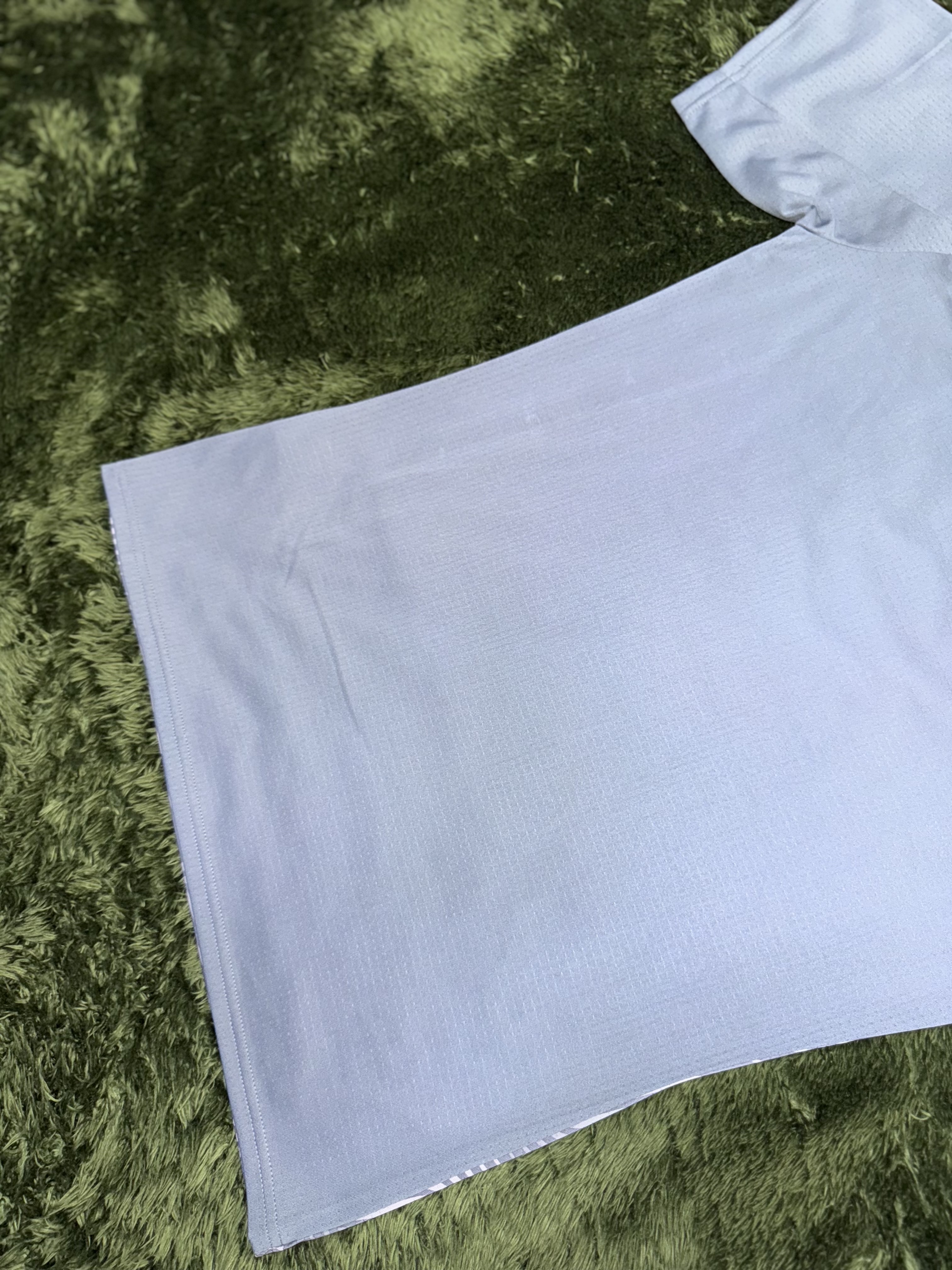 Puma AC Milan 2023/24 Prematch Football Jersey Gray Tile Ravish (Non Marking Ver.) 착용 스타일 - 7