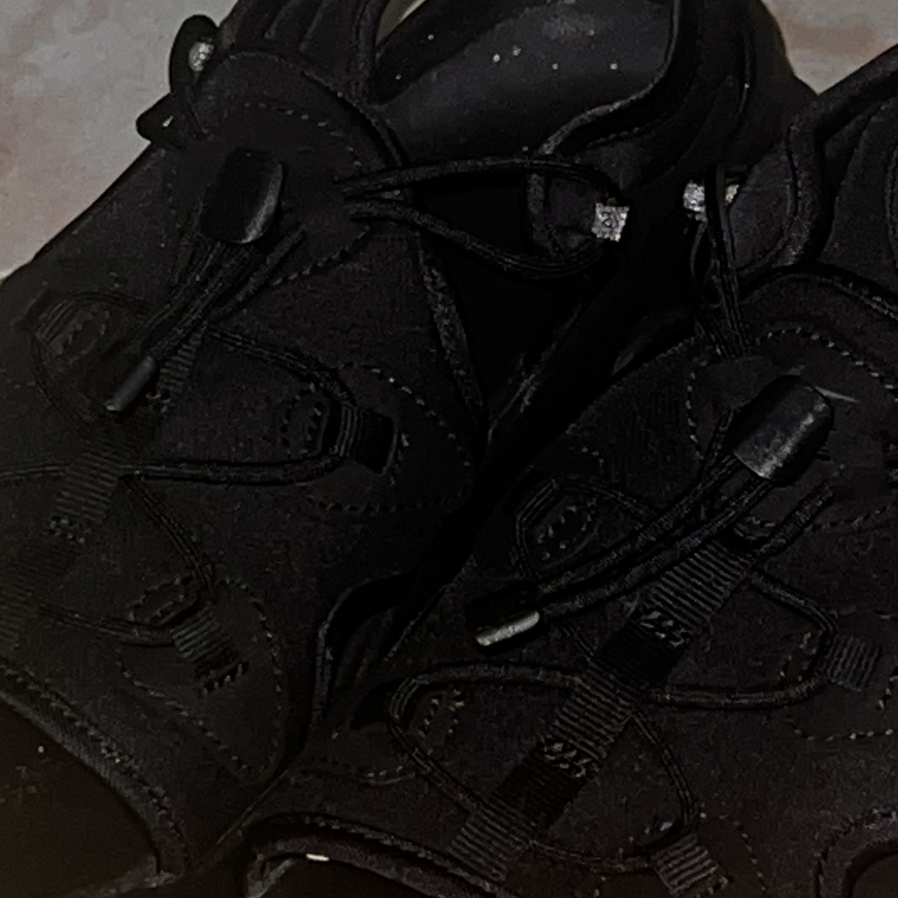 (W) Nike Air Max Koko Sandal Black 착용 스타일 - 1