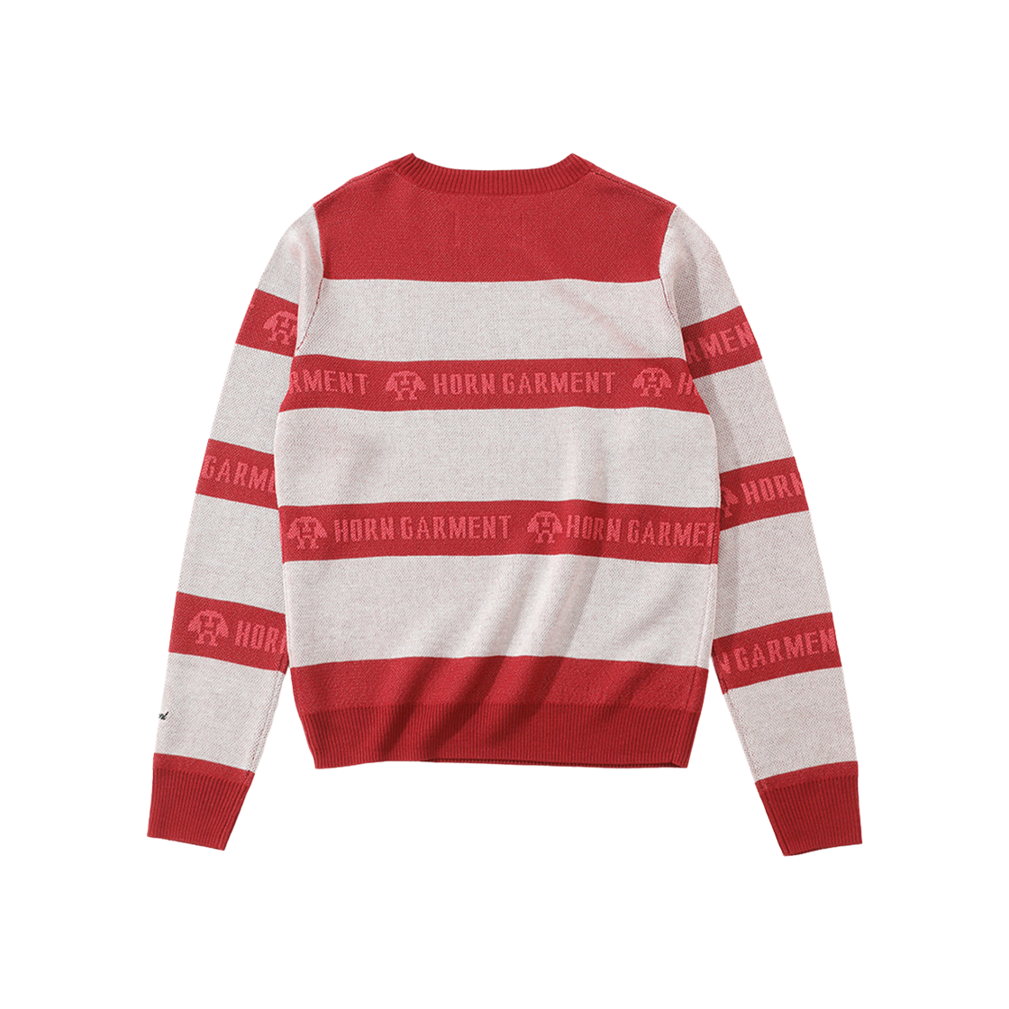 (W) 혼가먼트 플레져 스웨터 레드((W) Horn Garment Pleasure Sweater Red) - 2