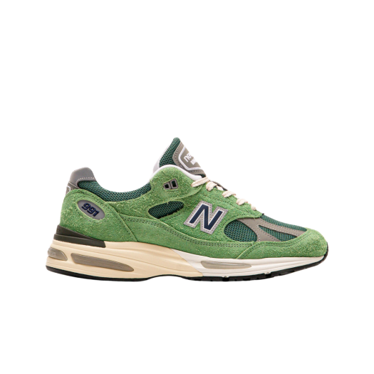 U991GV2 New Balance 991v2 Made in UK Mineral Green Comfrey