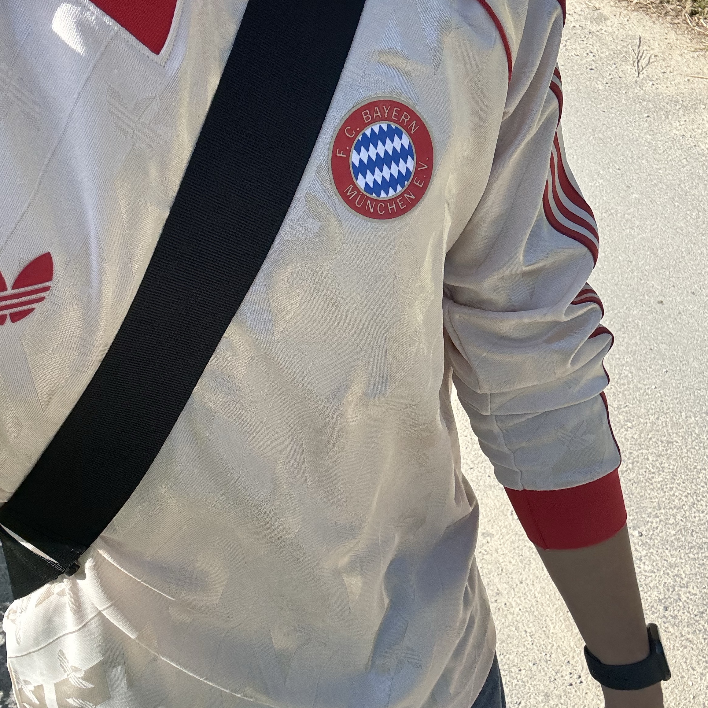 Adidas Bayern Munchen LFSTLR Jersey Linen - KR Sizing (Non Marking Ver.) 착용 스타일