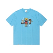 CAVISH x LELBOBROWN U.K Tour SS Tee Blue