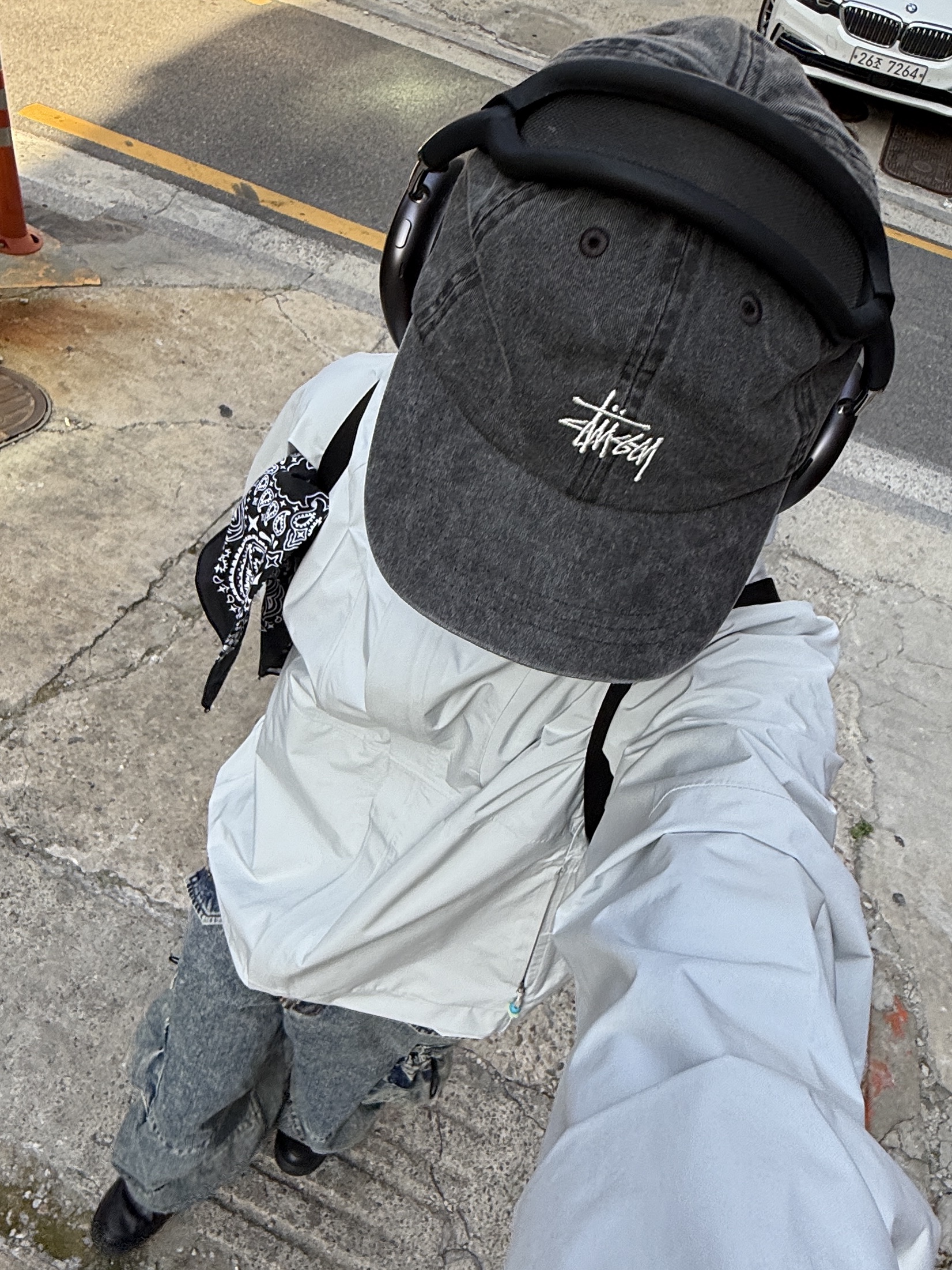 Nike x Supreme Air Force 1 Low Black, Nike ACG Storm-Fit ADV Cascade Rains Full Zip Jacket Photon Dust - Asia 착용 스타일 - 3