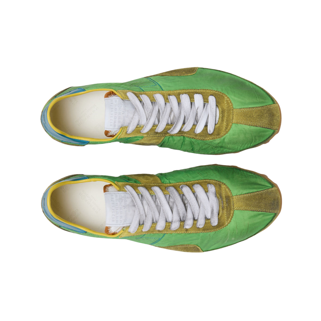(W) 메종 마르지엘라 스프린터 로우 탑 스니커즈 키위((W) Maison Margiela Sprinters Low Top Sneakers Kiwi) - 2