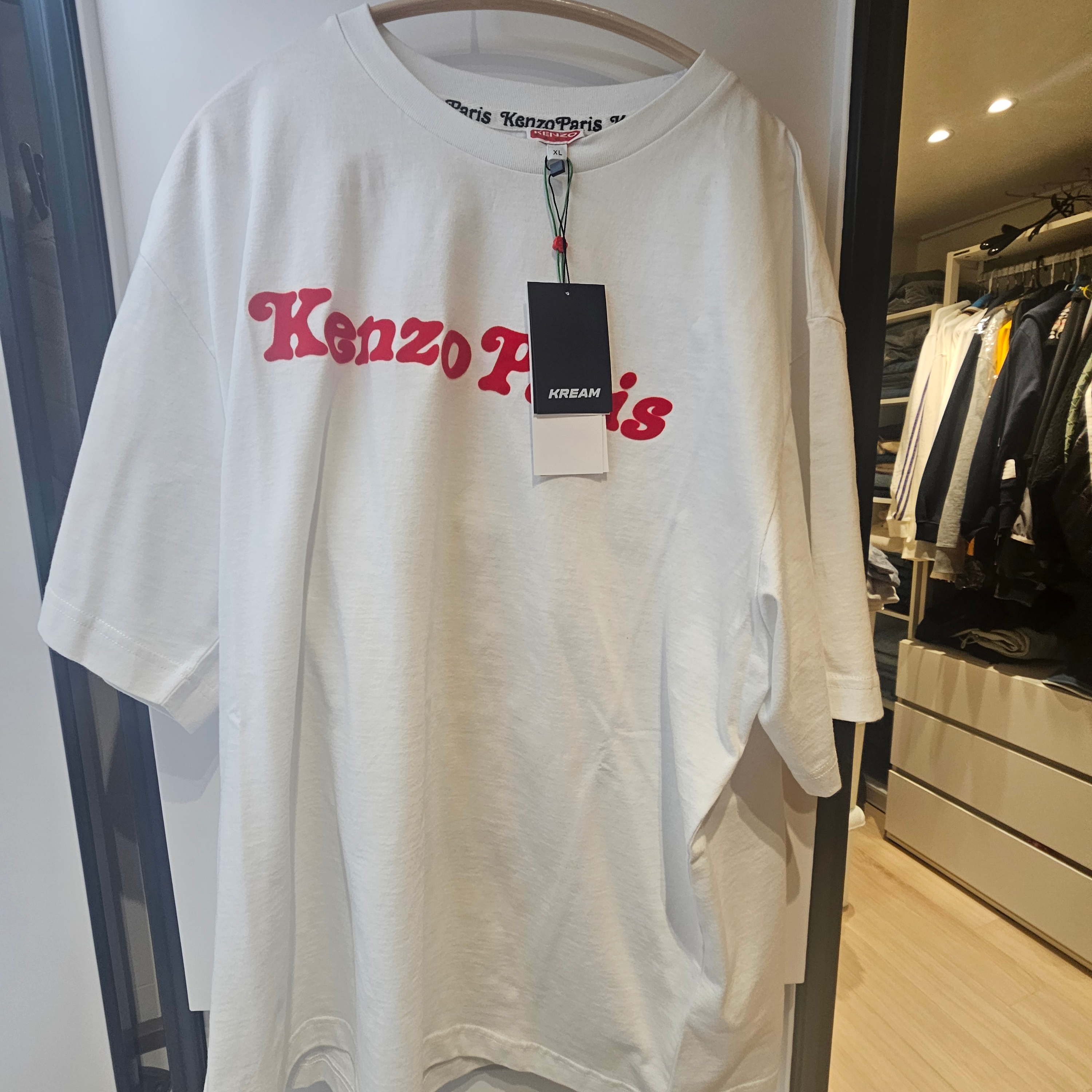 Kenzo x Verdy Oversize Tshirt Off White - 25SS 착용 스타일 - 1