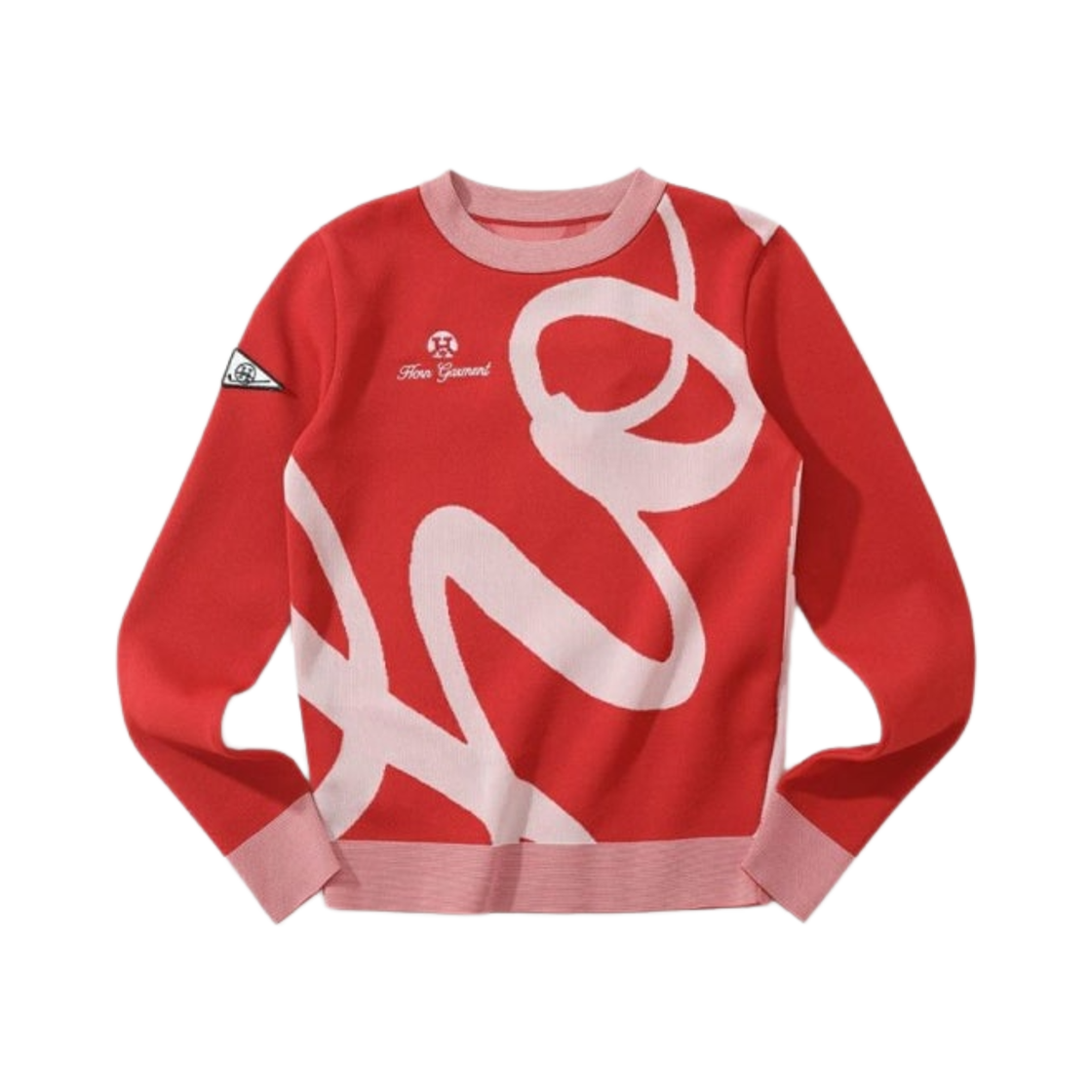 HHW-2A-AB51 (W) Horn Garment Golf Wear Sweater Red